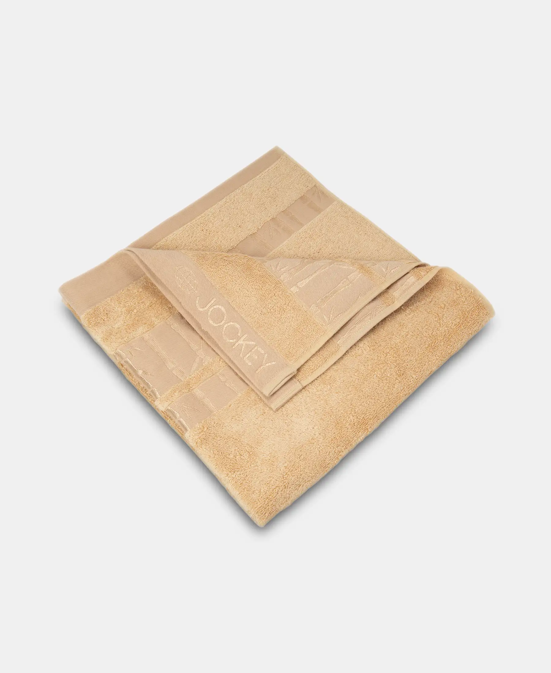 Bamboo Cotton Blend Terry Ultrasoft and Durable Bath Towel with Natural StayFresh Properties - Beige - Image 2