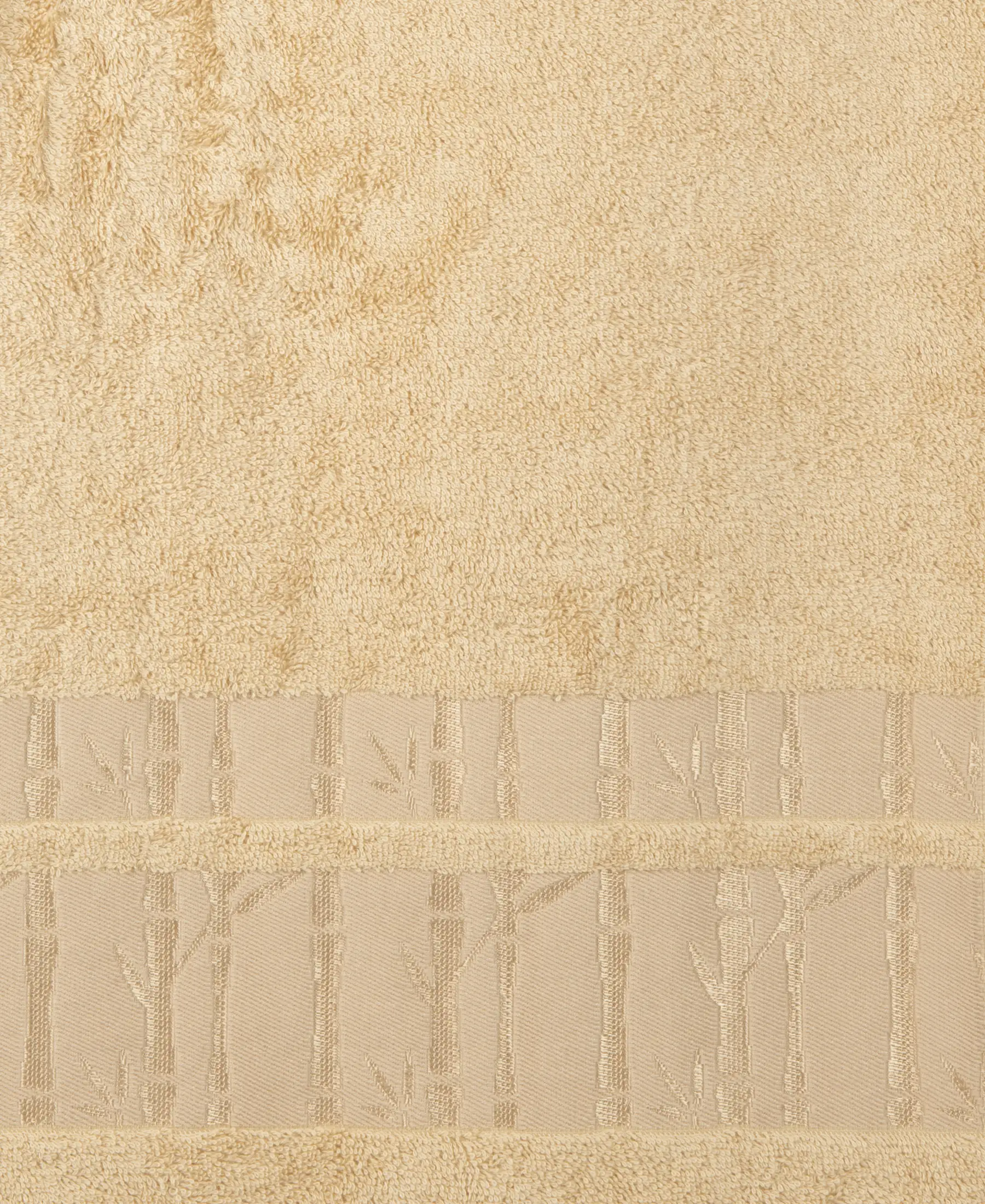 Bamboo Cotton Blend Terry Ultrasoft and Durable Bath Towel with Natural StayFresh Properties - Beige - Image 4