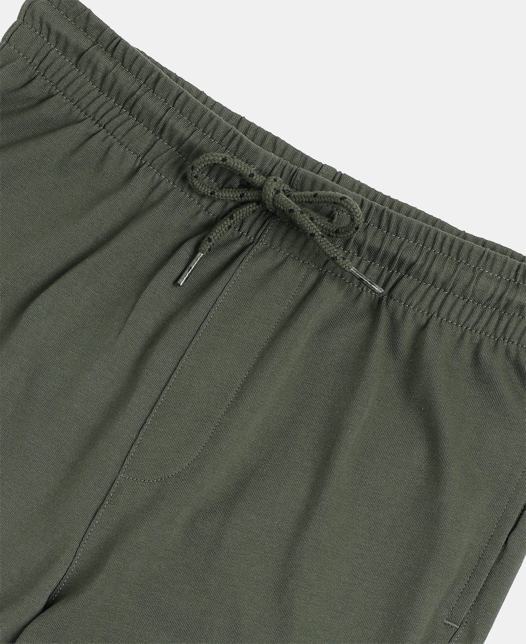 Boy's Super Combed Cotton Rich Graphic Printed Joggers with Elasticated Hem - Thyme - Image 3