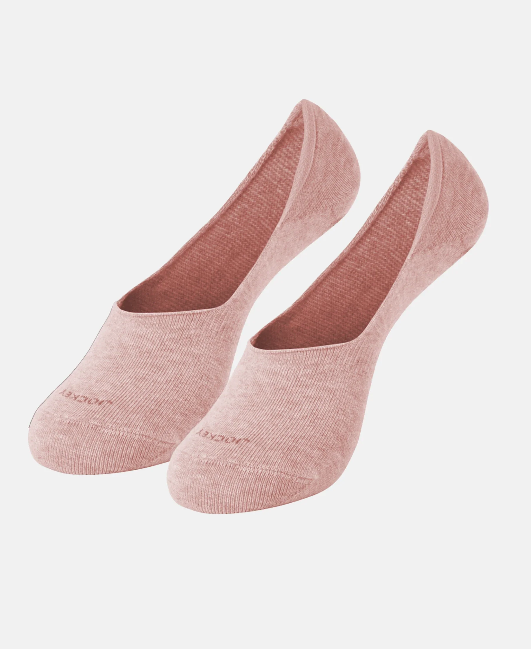 Compact Cotton Stretch No Show Socks with StayFresh Treatment - Pale Mauve