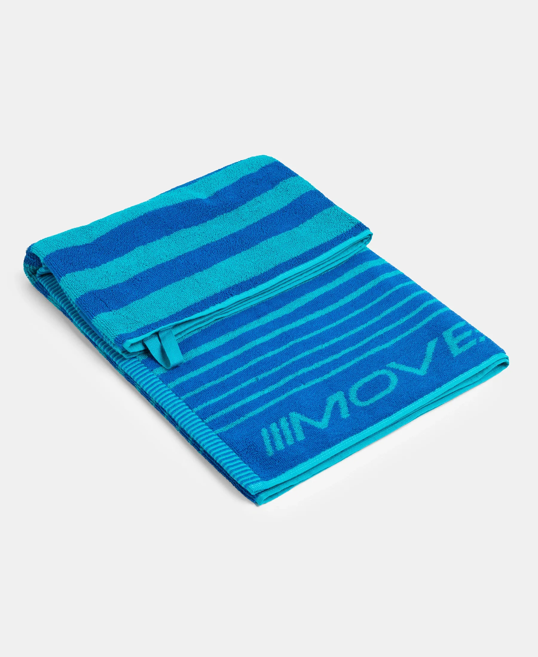 Cotton Rich Terry Ultrasoft and Durable Solid Bath Towel - Cobalt Blue - Image 2