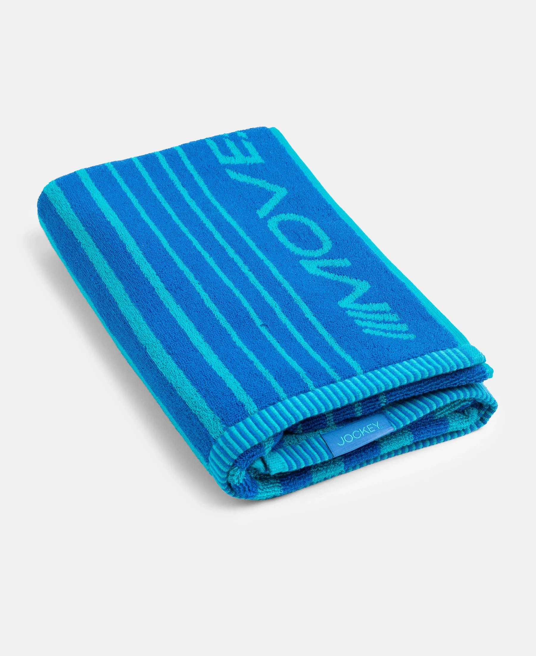 Cotton Rich Terry Ultrasoft and Durable Solid Bath Towel - Cobalt Blue - Image 5
