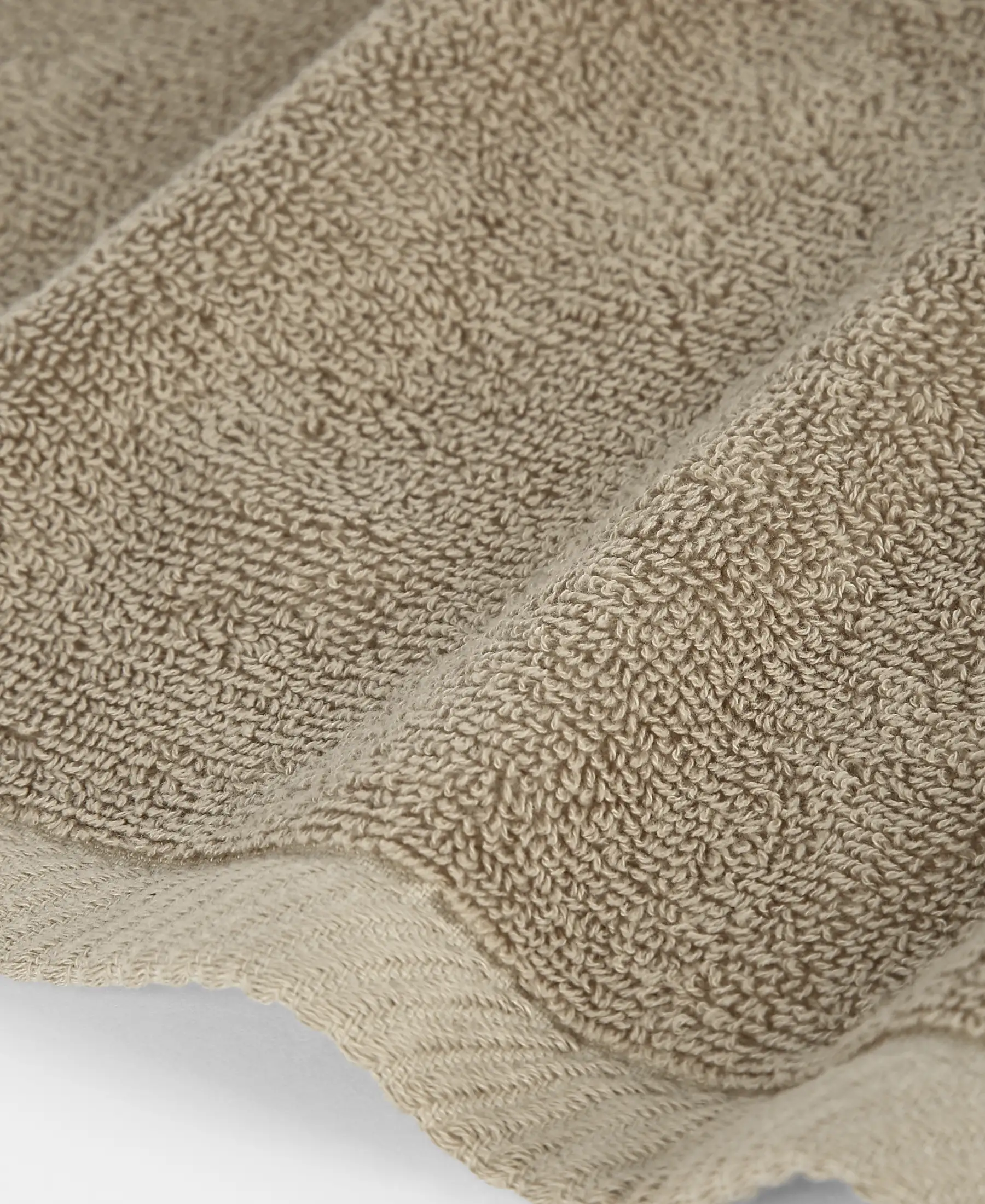Cotton Terry Ultrasoft and Durable Solid Hand Towel - Nomad (Pack of 2) - Image 6