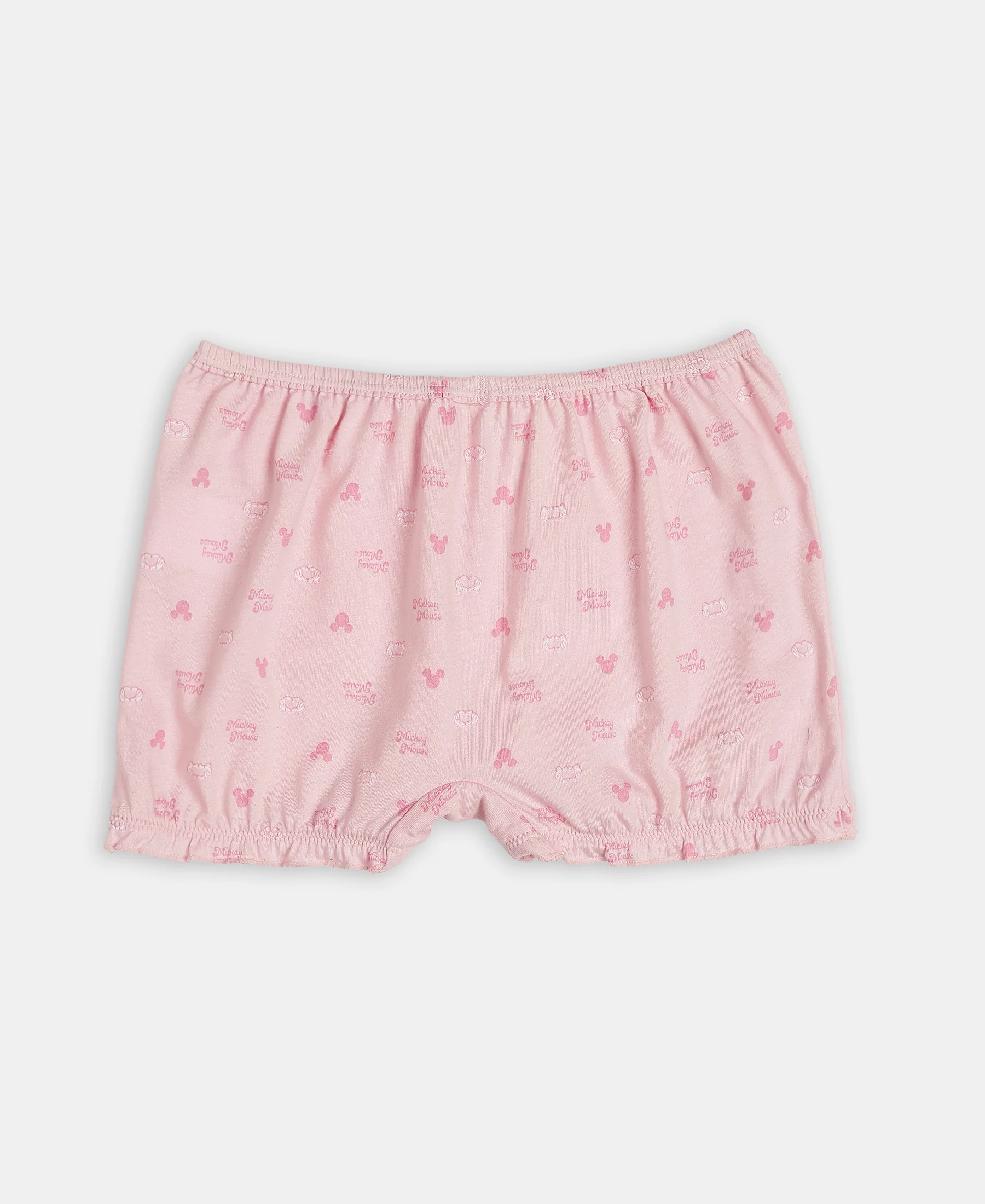 Disney Mickey Mouse Super Combed Cotton Printed Bloomers with Concealed Waistband - Lemon Meringue, Skyway & Fairy Tale (Pack of 3) - Image 8