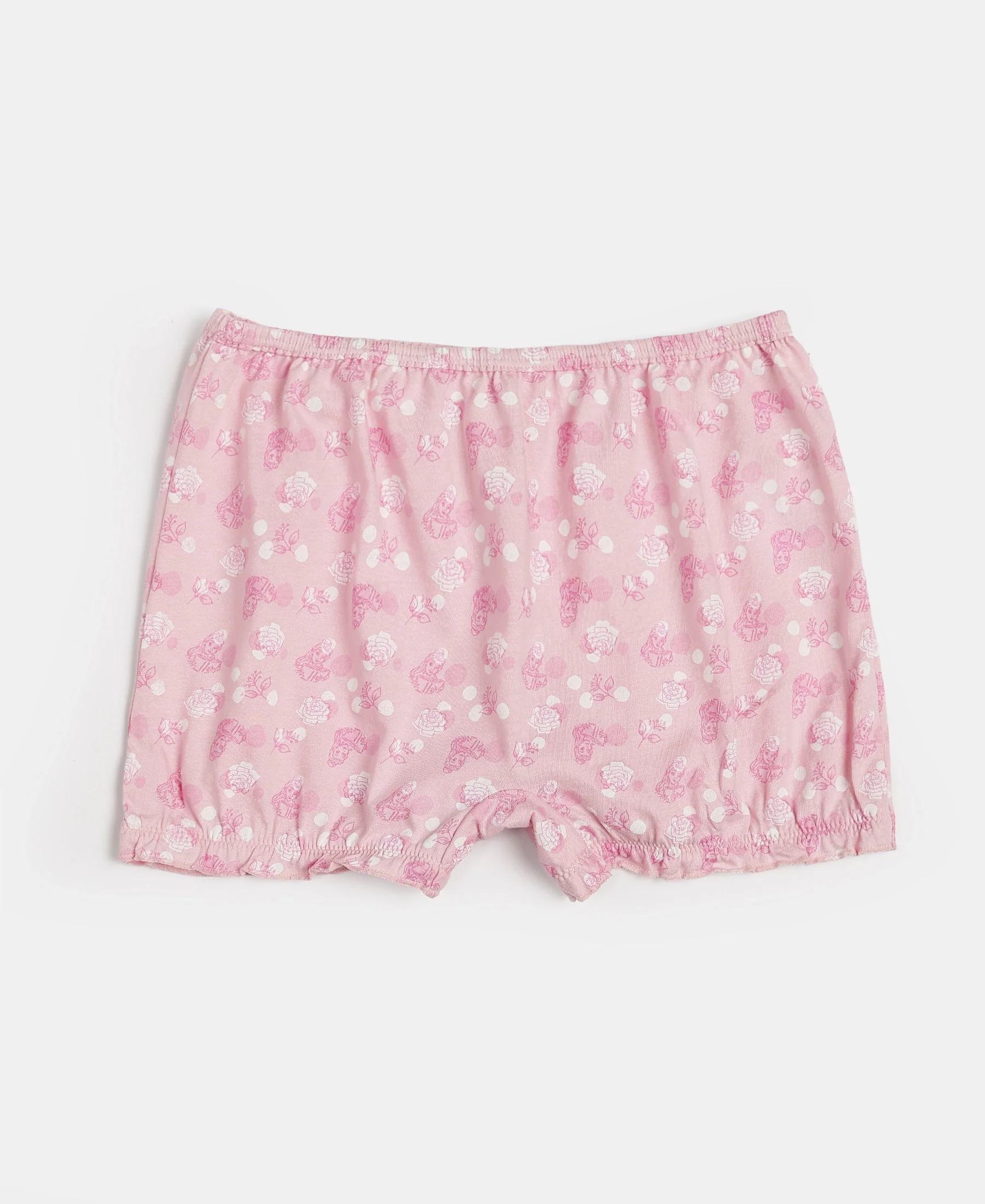 Disney Princess Collection Super Combed Cotton Printed Bloomers with Concealed Waistband - Fairy Tale, Lemon Meringue & Aqua Sky (Pack of 3) - Image 7
