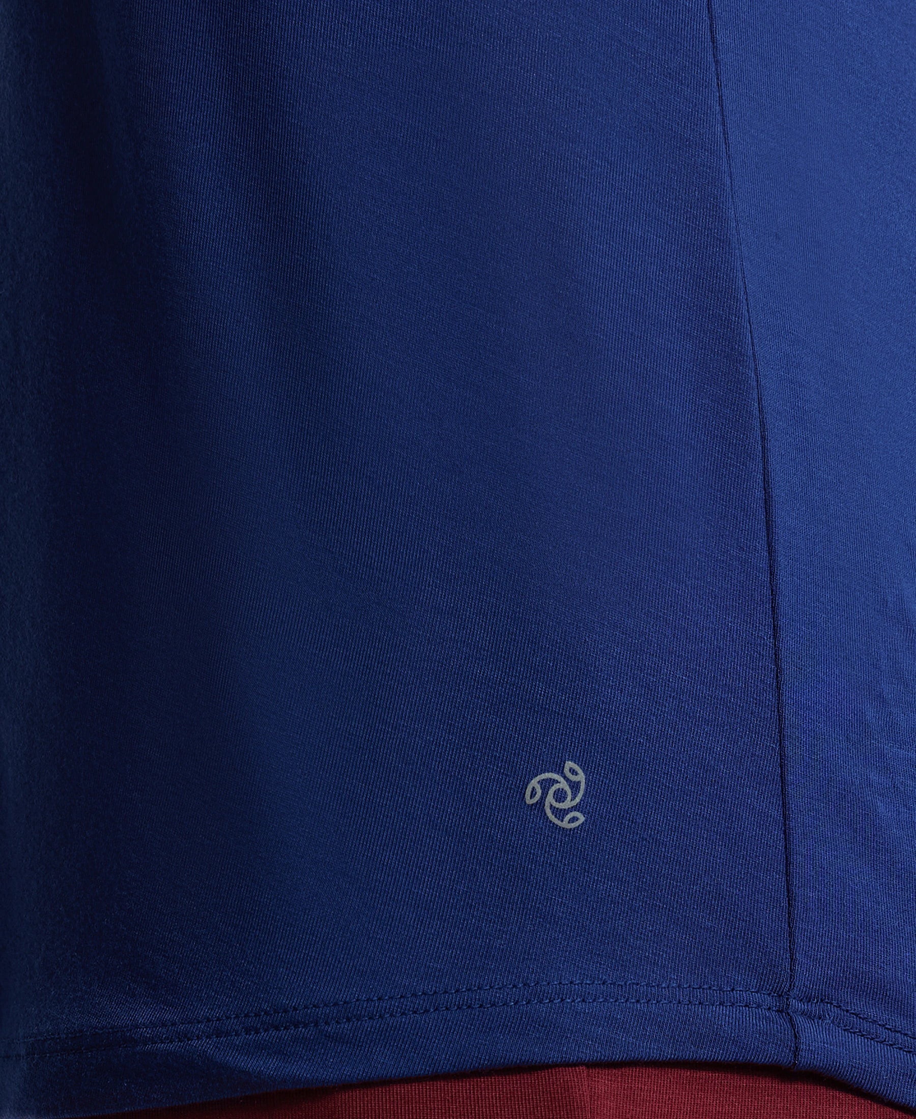 Environment Friendly Lyocell Elastane Stretch Relaxed Fit Tank Top - Medieval Blue - Image 7