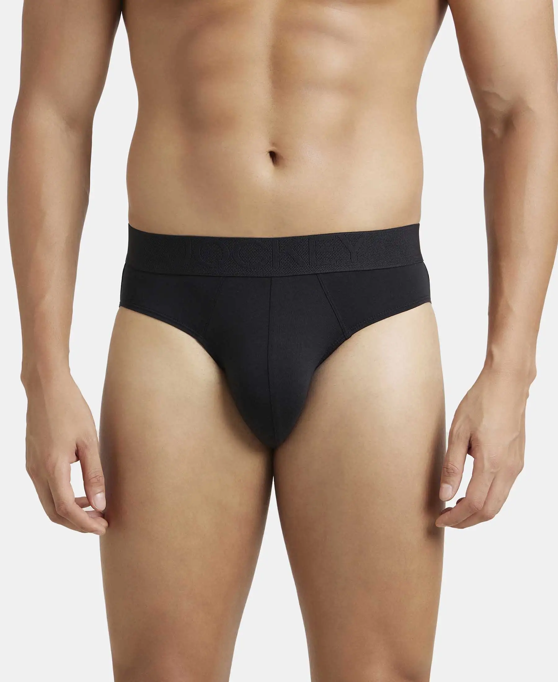 Environment Friendly Tencel Lyocell Fiber Brief With Natural Stayfresh Properties - Black