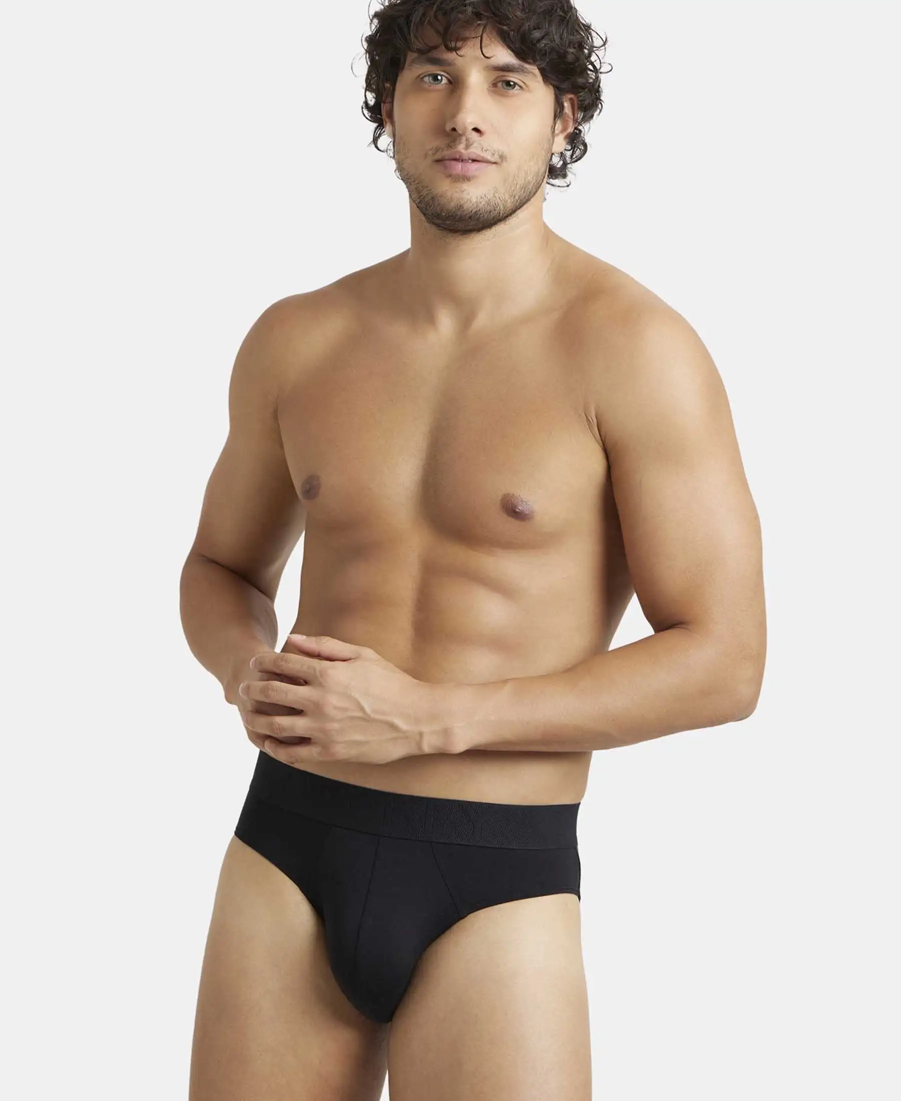 Environment Friendly Tencel Lyocell Fiber Brief With Natural Stayfresh Properties - Black - Image 5