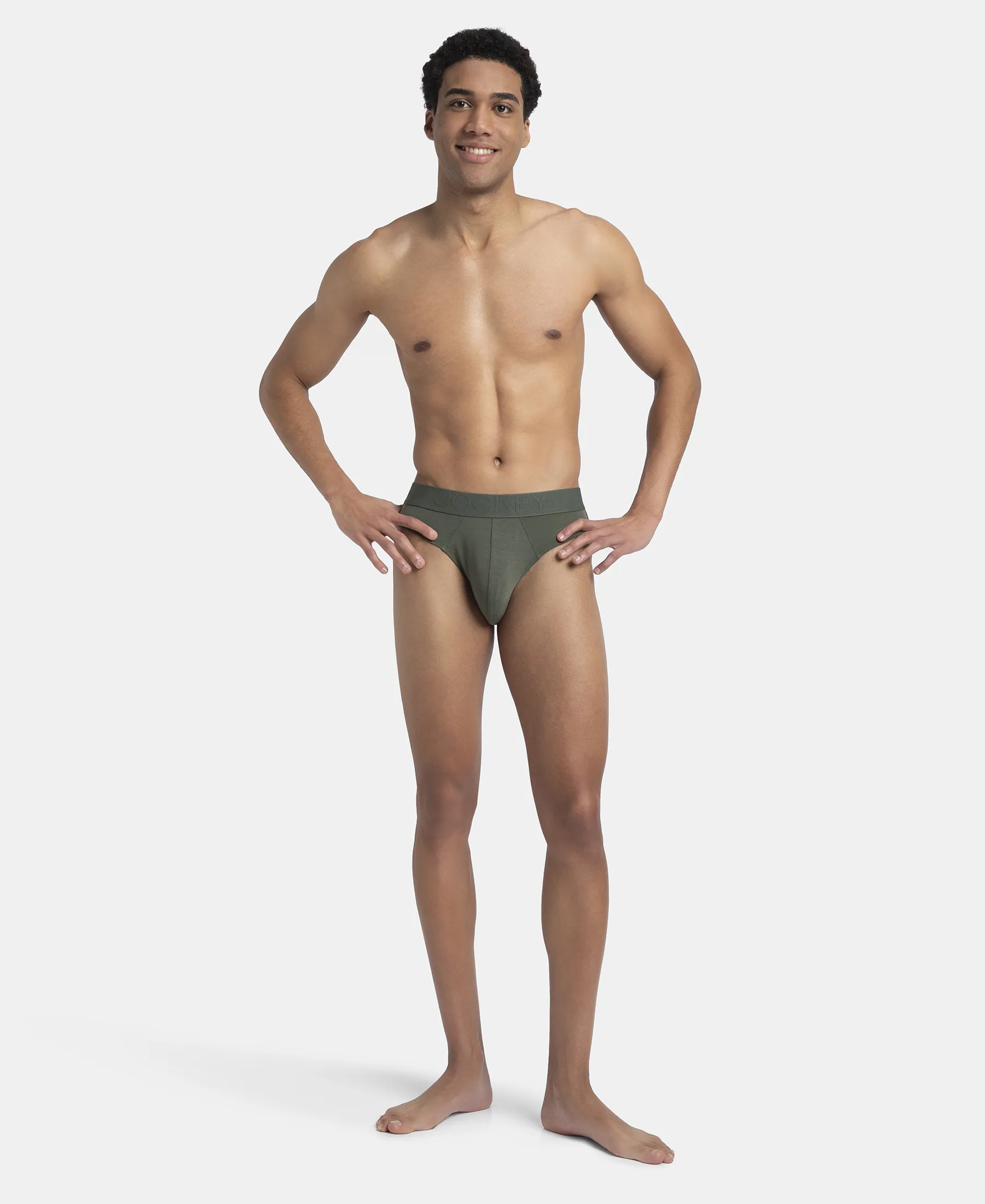 Environment Friendly Tencel Lyocell Fiber Brief With Natural Stayfresh Properties - Thyme - Image 4
