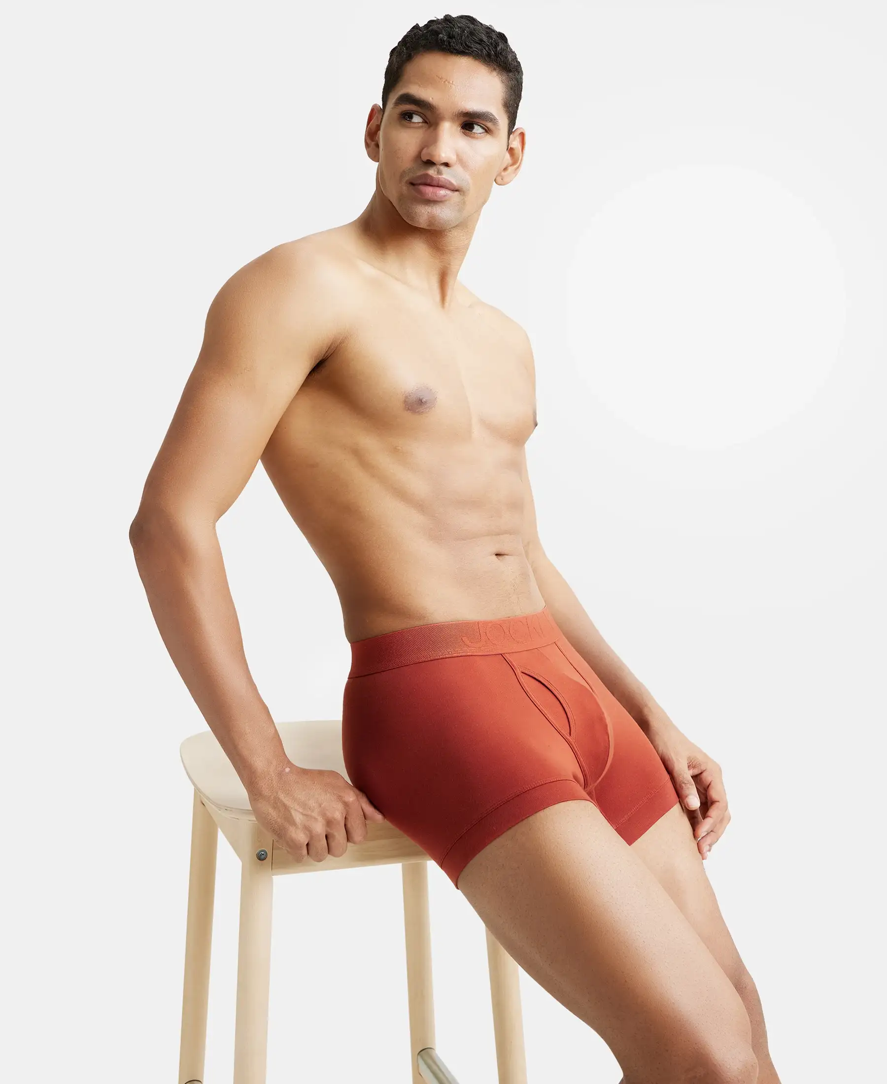 Environment Friendly Tencel Lyocell Fiber Trunk with Natural StayFresh Properties - Burnt Henna - Image 5