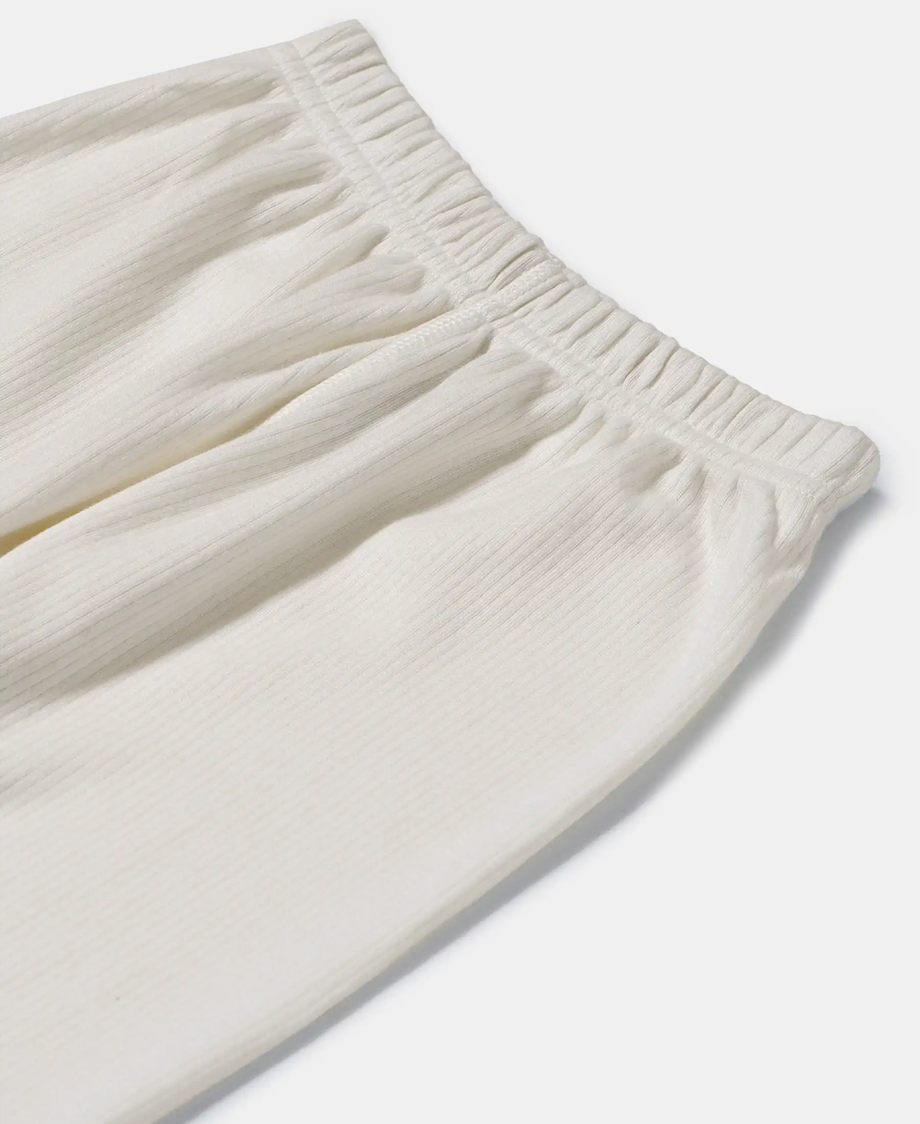Extra Warmth Kid's Super Combed Cotton Rich Thermal Long John with StayWarm Treatment - Off White - Image 3