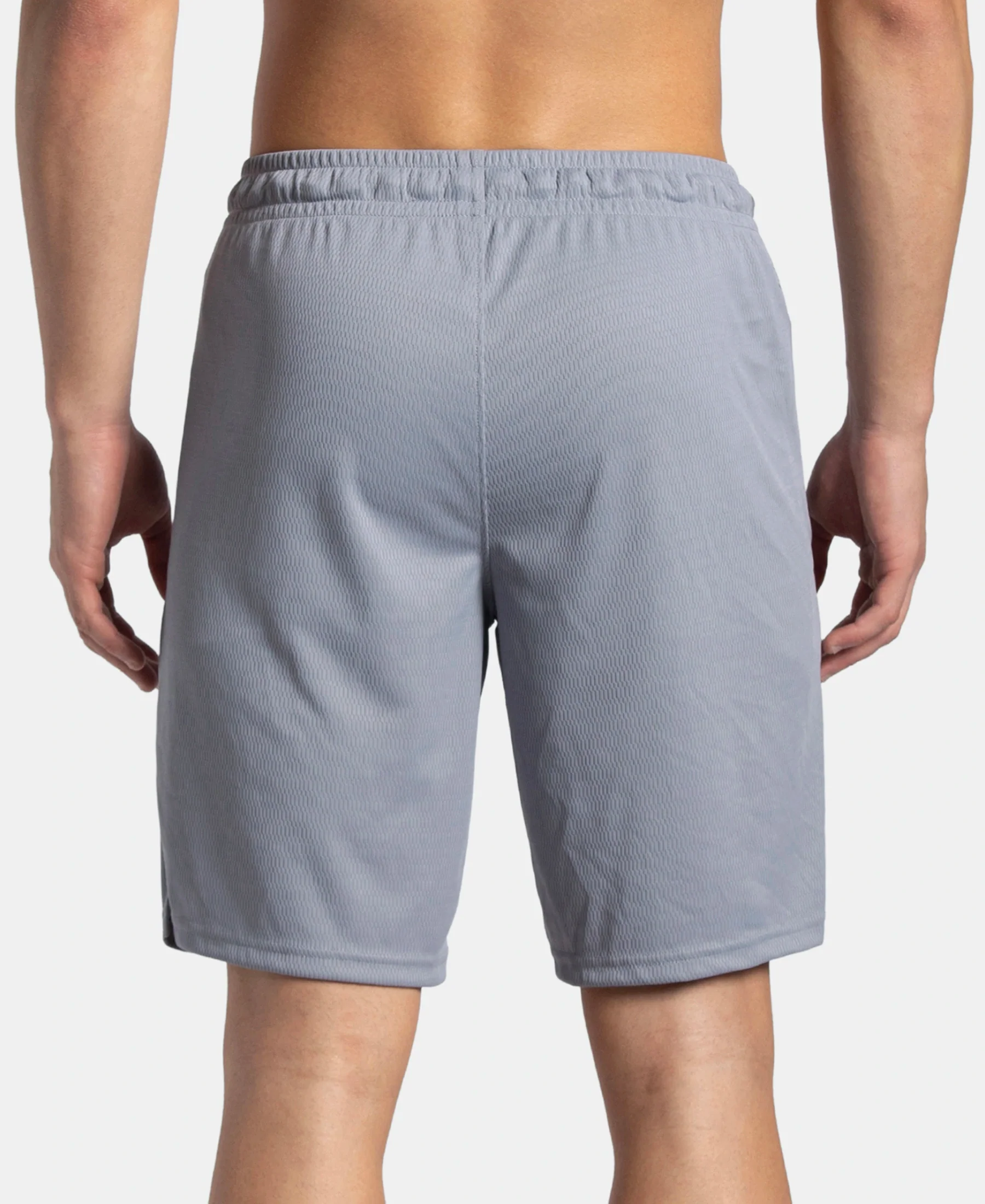 Lightweight and Breathable Microfiber Shorts with StayFresh Treatment - Grey - Image 3