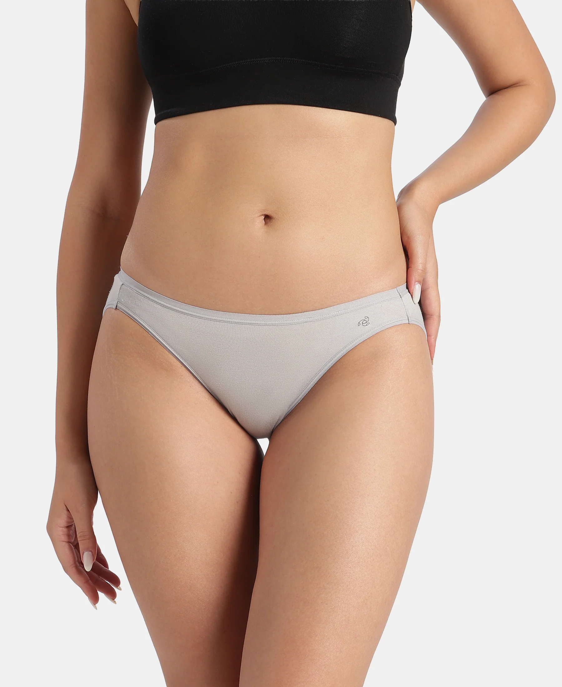 Medium Coverage TENCEL™ Micro Modal Elastane Stretch Bikini With Ultrasoft Waistband - Assorted (Pack of 3) - Image 2
