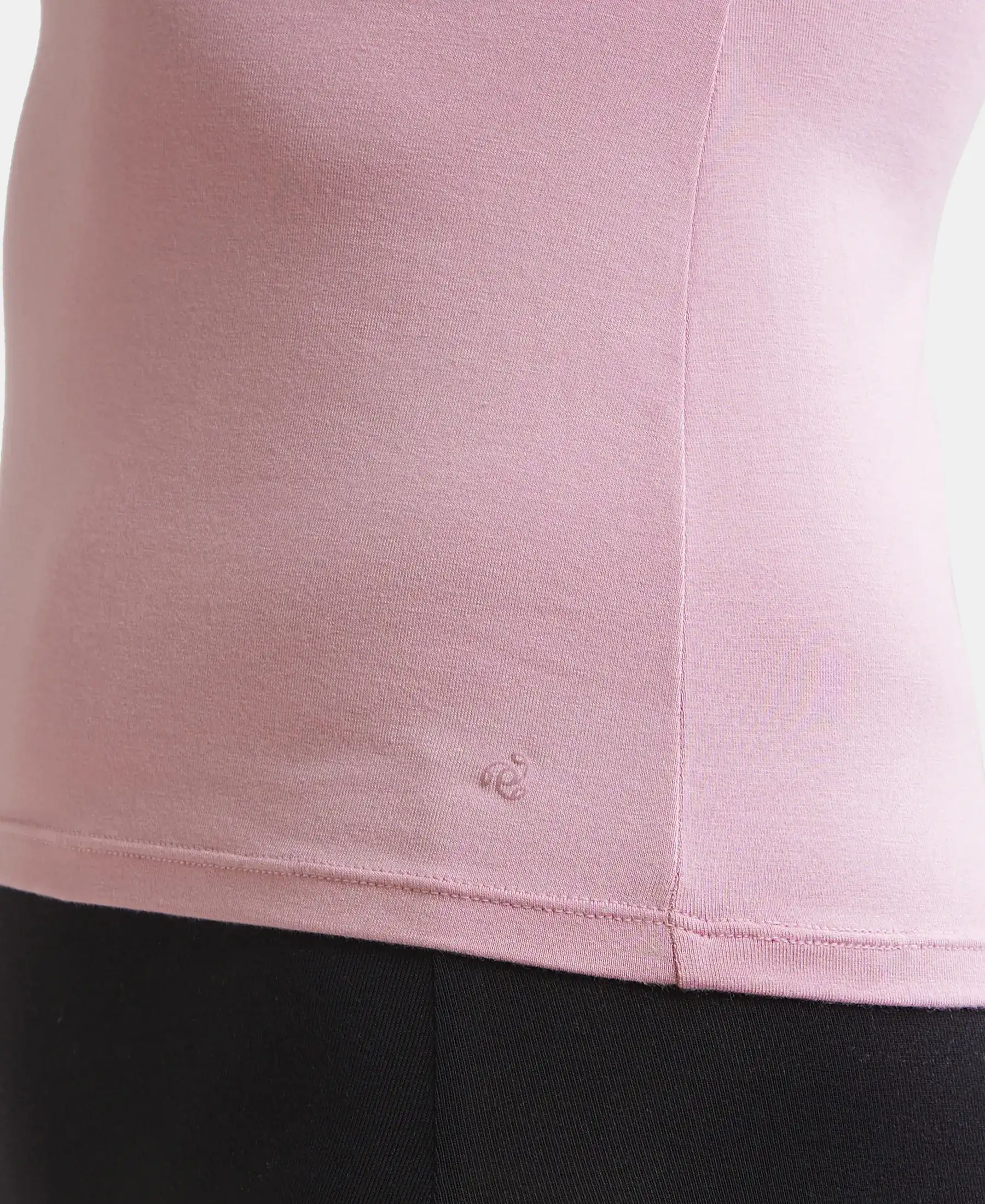 Micro Modal Elastane Stretch Camisole with Adjustable Straps and StayFresh Treatment - Cashmere Rose - Image 7