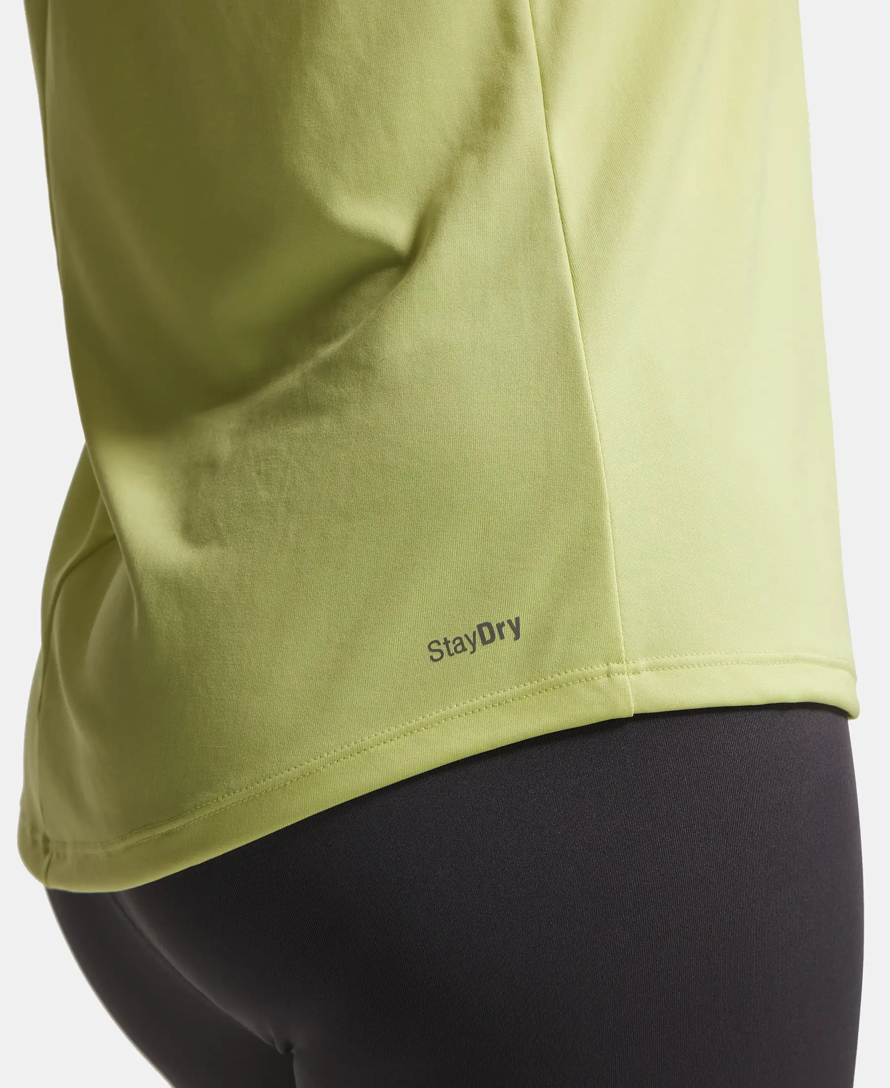Microfiber Fabric Graphic Printed Tank Top With Breathable Mesh - Daiquiri Green - Image 8