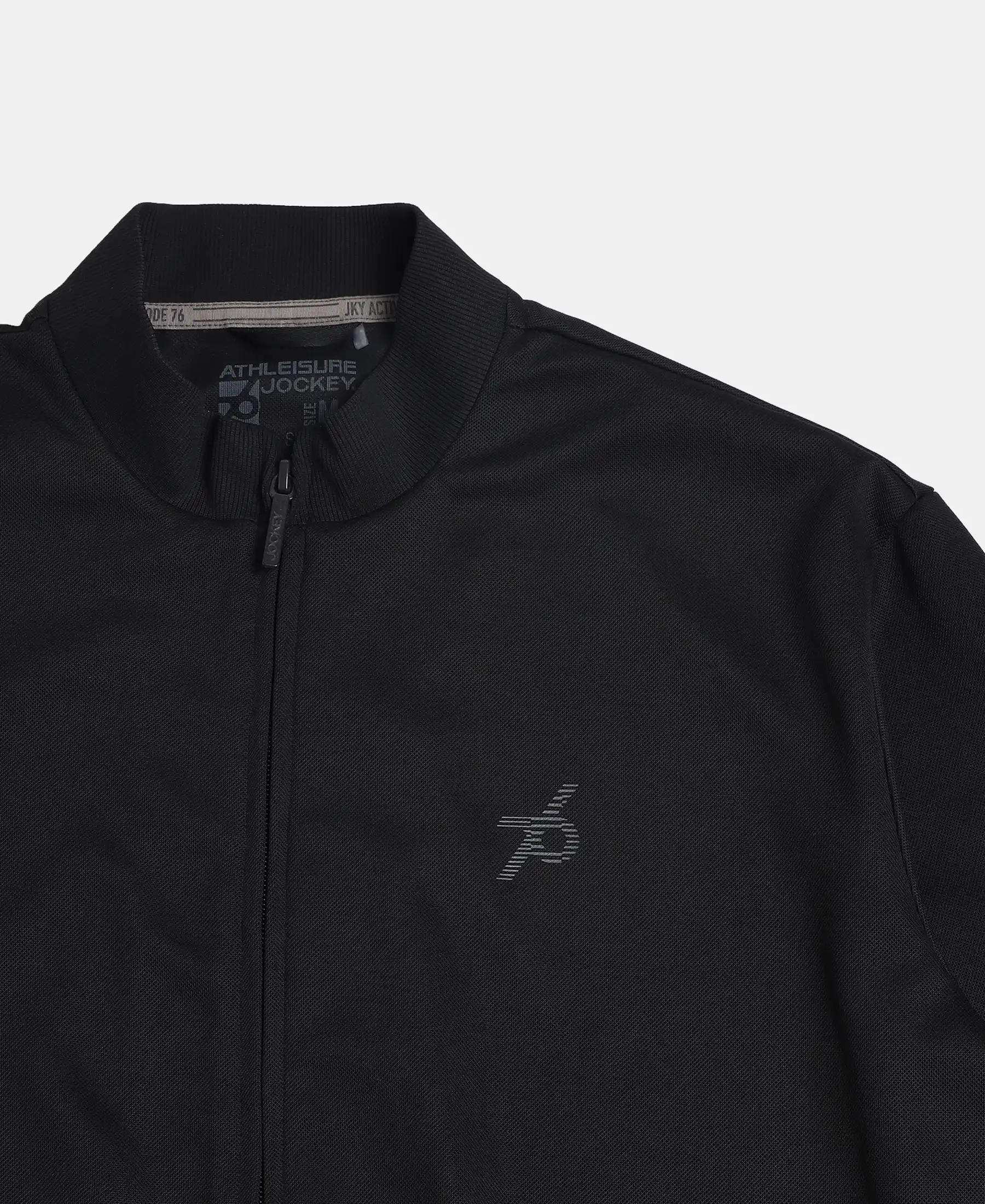 Microfiber Fabric Jacket with StayFresh Treatment - Black - Image 9