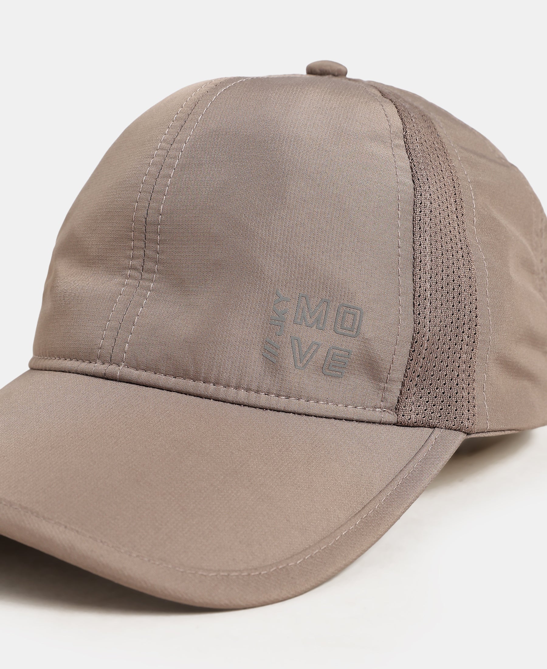 Polyester Printed Cap with Adjustable Back Closure and StayDry Technology - Dark Khaki - Image 2