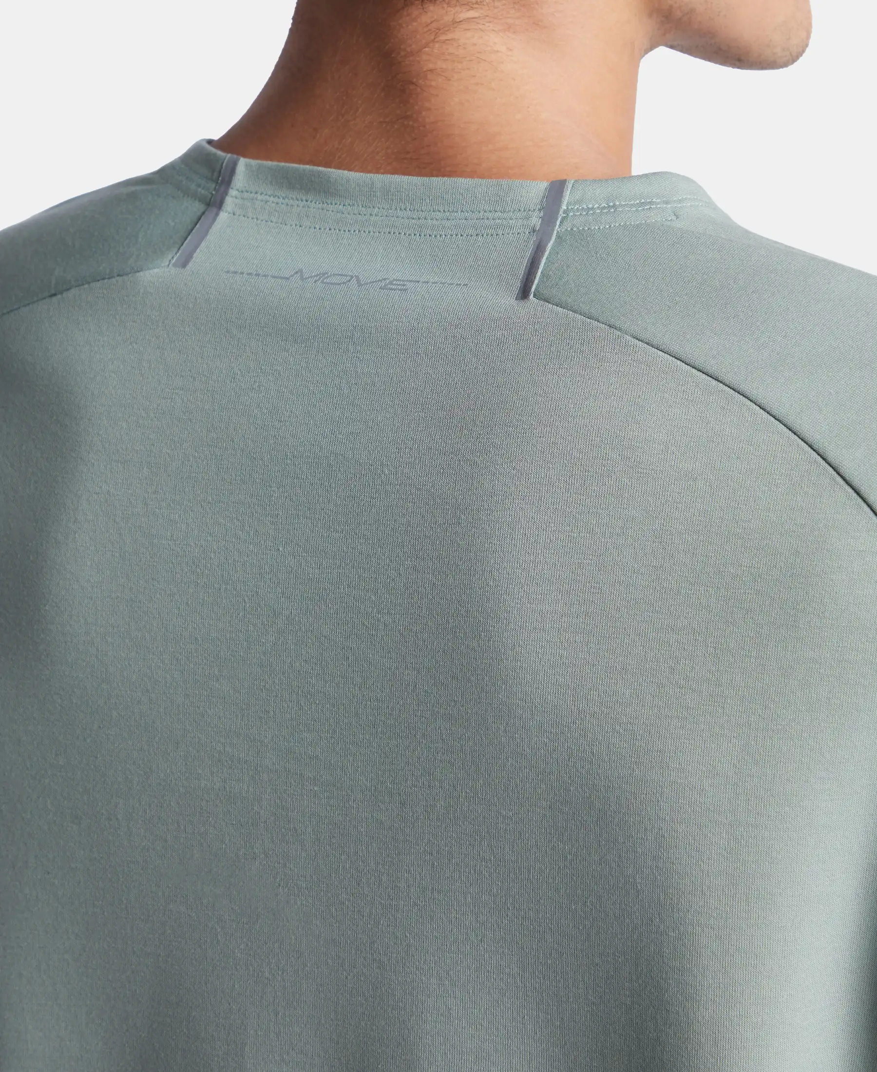 Super Combed Cotton Blend Graphic Printed Round Neck Half Sleeve T-Shirt with Stay Fresh Treatment - Iceberg Green - Image 8