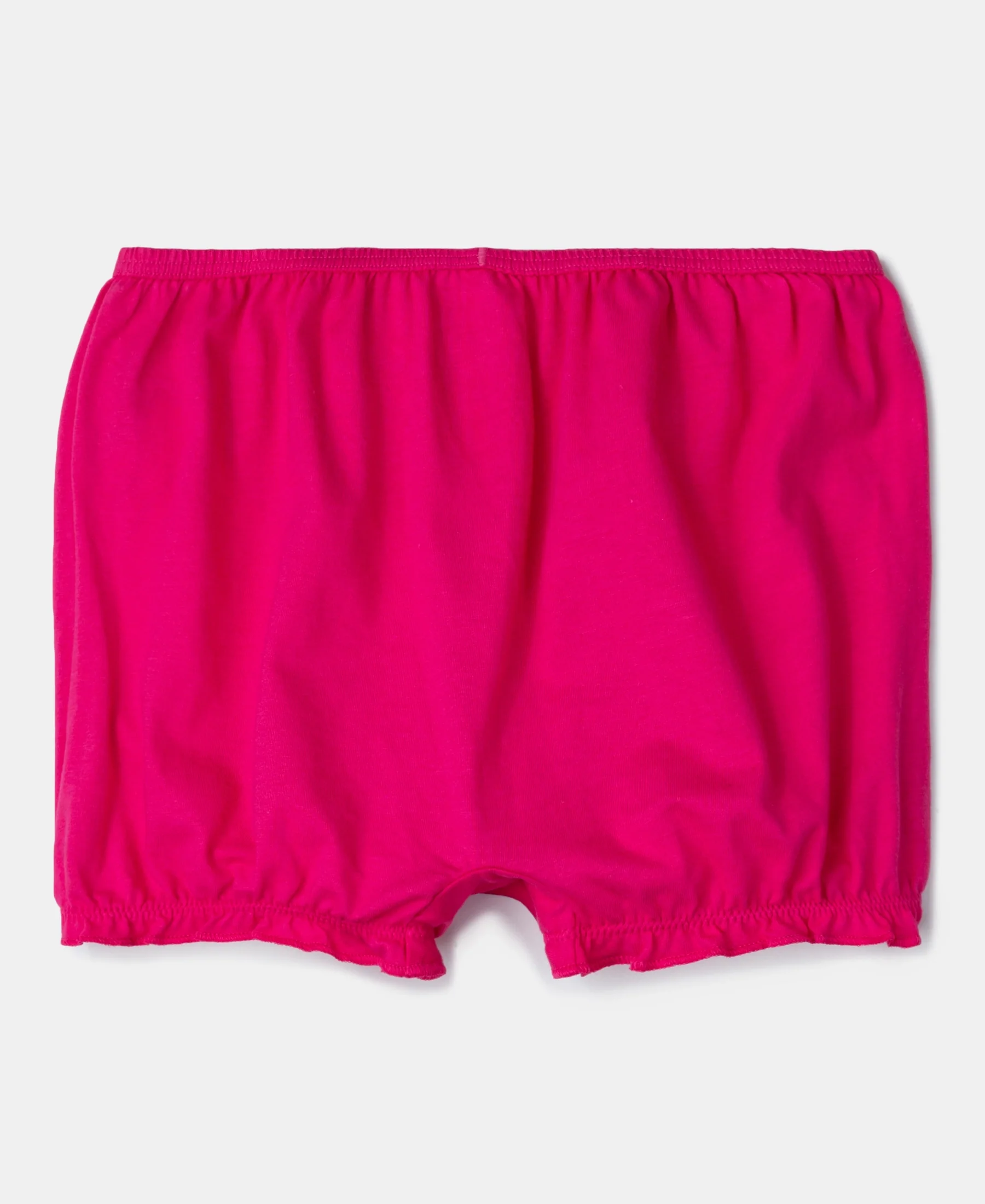 Super Combed Cotton Bloomers with Ultrasoft Waistband - Beetroot Pink & Lavendula (Pack of 2) - Image 6