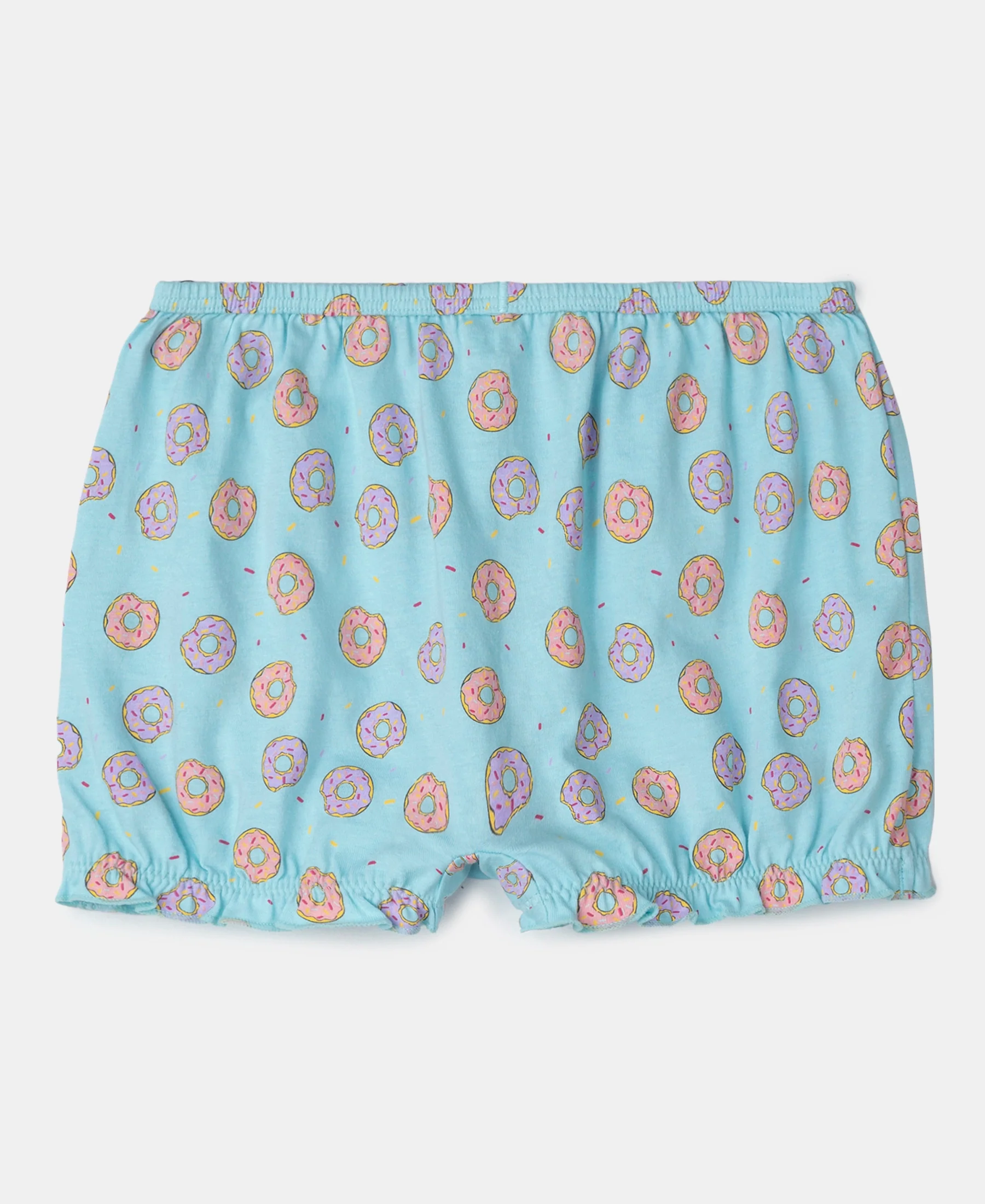 Super Combed Cotton Bloomers with Ultrasoft Waistband - Lavendula, Beetroot Pink & Angel Blue (Pack of 3) - Image 8