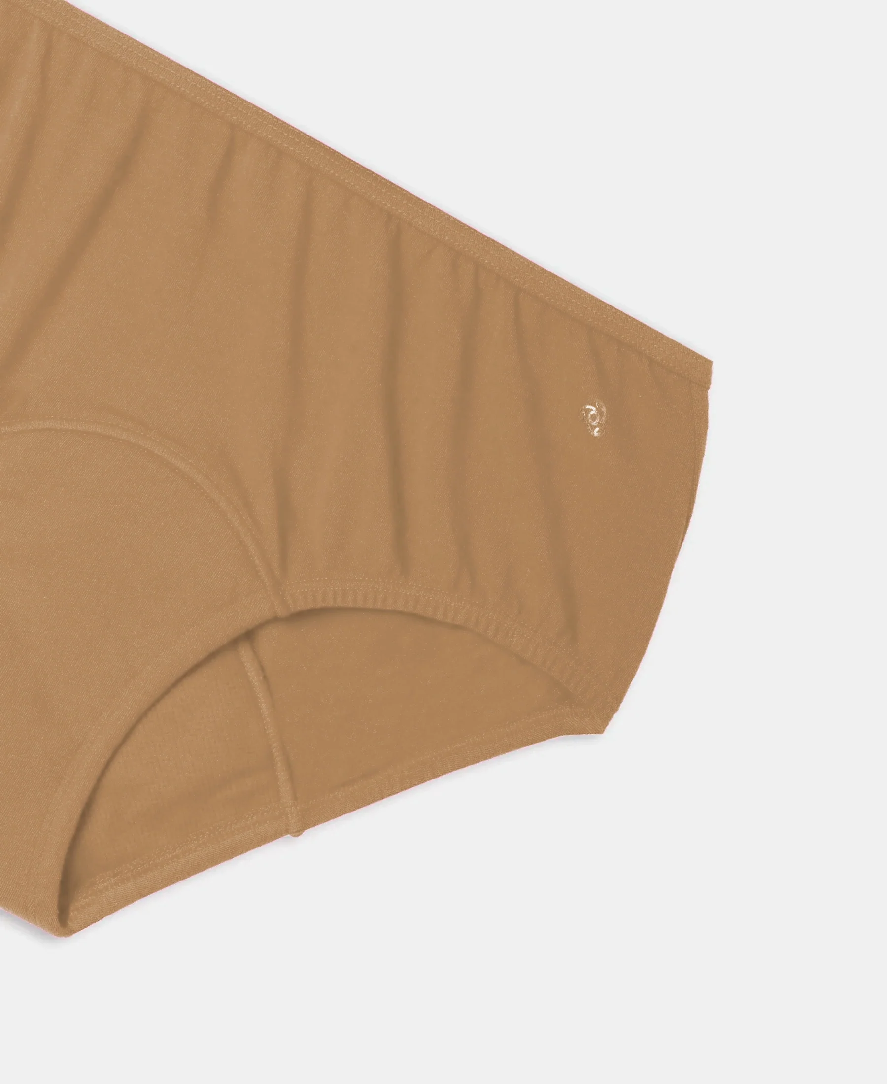 Super Combed Cotton Elastane Stretch Period Panty with Leak Proof Inner Absorbent Layer and StayFresh Treatment - Desert Taupe - Image 9