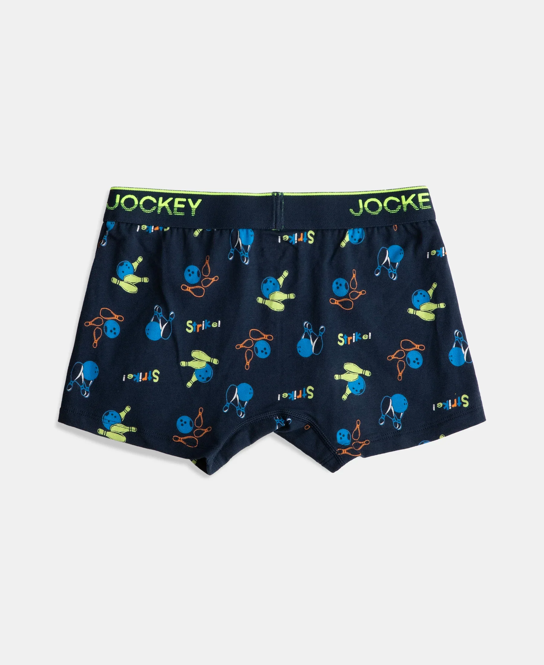 Super Combed Cotton Elastane Stretch Printed Trunk with Ultrasoft Waistband - Rich Royal Blue & Navy (Pack of 2) - Image 7