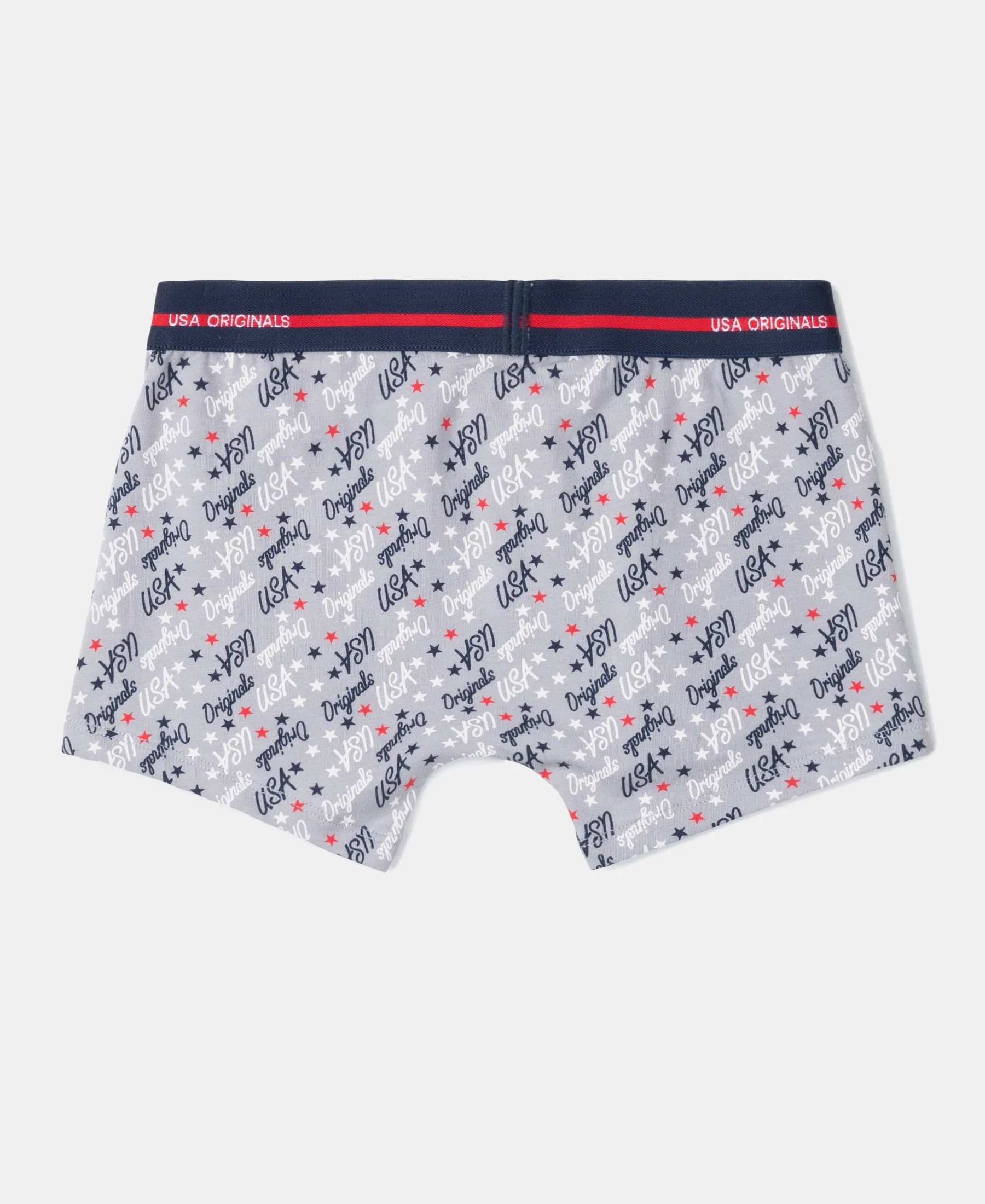 Super Combed Cotton Elastane Stretch Printed Trunk with Ultrasoft Waistband - Sleet & Chilli Pepper (Pack of 2) - Image 6