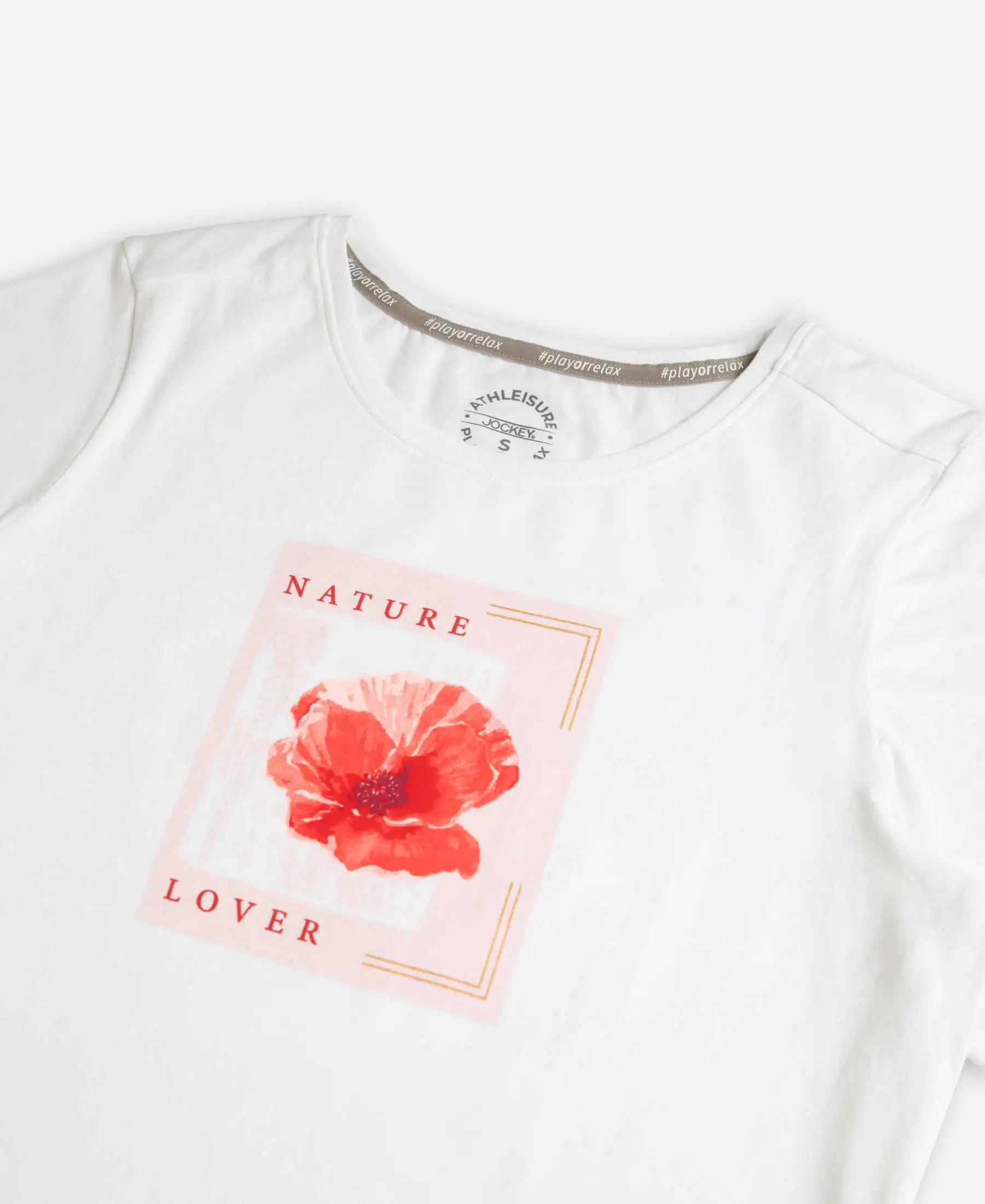 Super Combed Cotton Elastane Stretch Regular Fit Graphic Printed Round Neck Half Sleeve T-Shirt  - White - Image 9