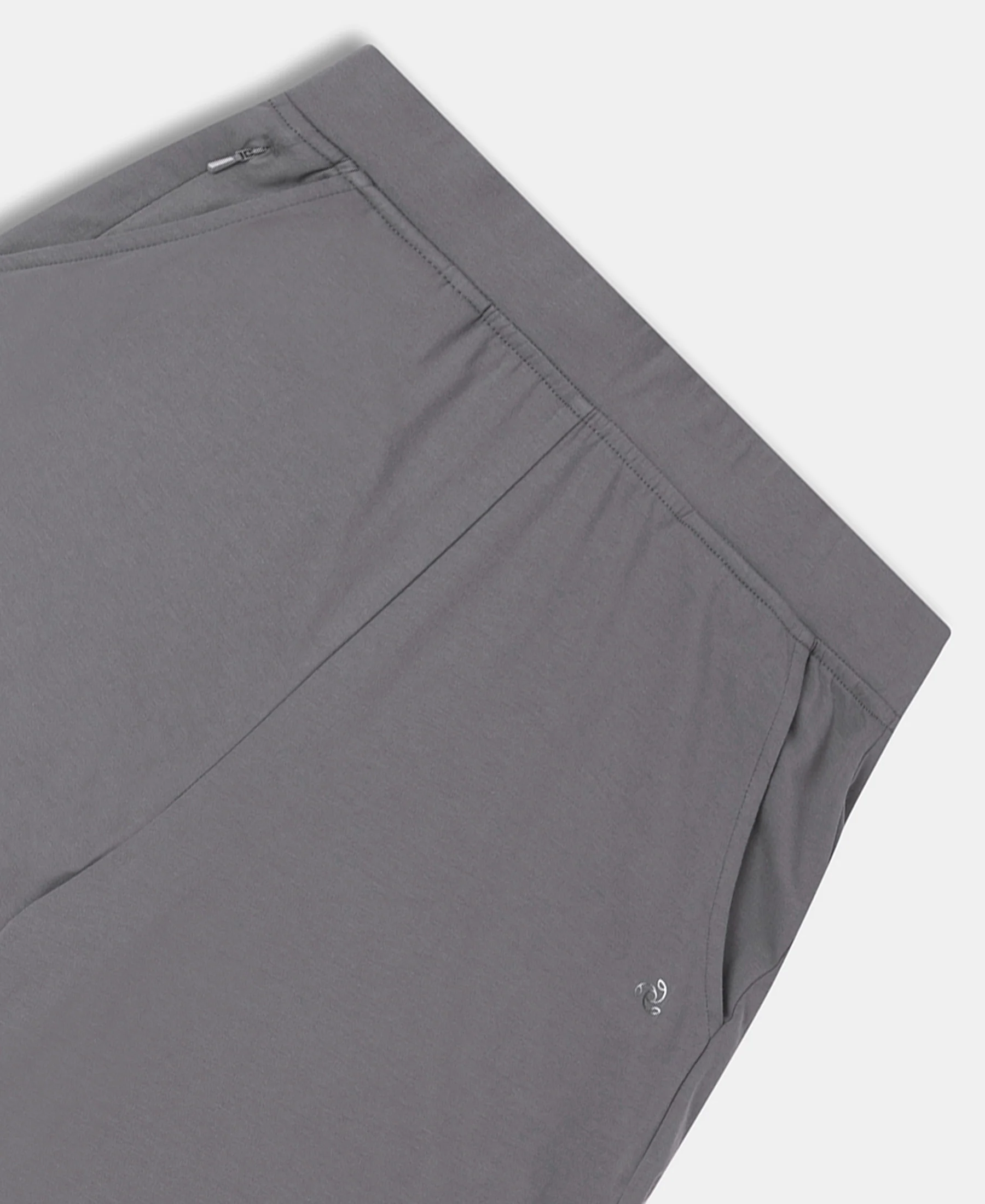 Super Combed Cotton Rich Elastane Stretch Relaxed Fit Culottes - Castle Rock - Image 8