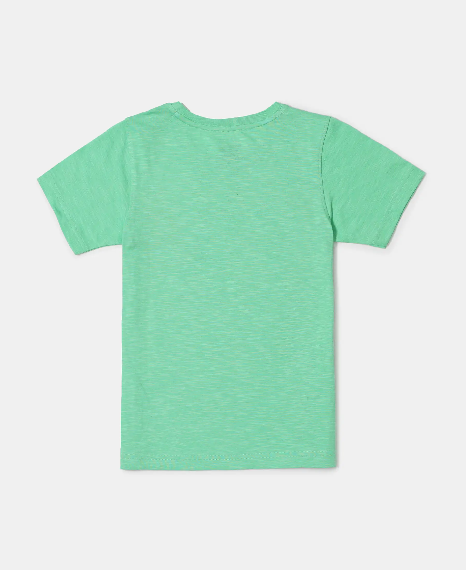 Boy's Super Combed Cotton Graphic Printed Half Sleeve T-Shirt - Spring Bouquet Printed - Image 2