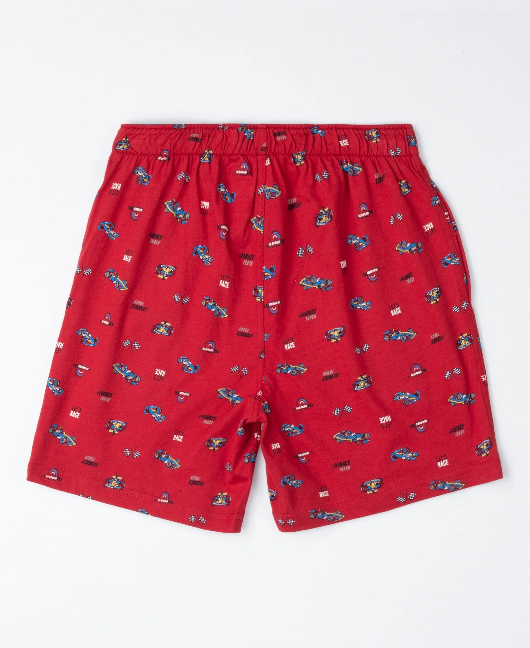 Super Combed Cotton Printed Boxer Shorts with Side Pockets - Chili Pepper & Monument (Pack of 2) - Image 3