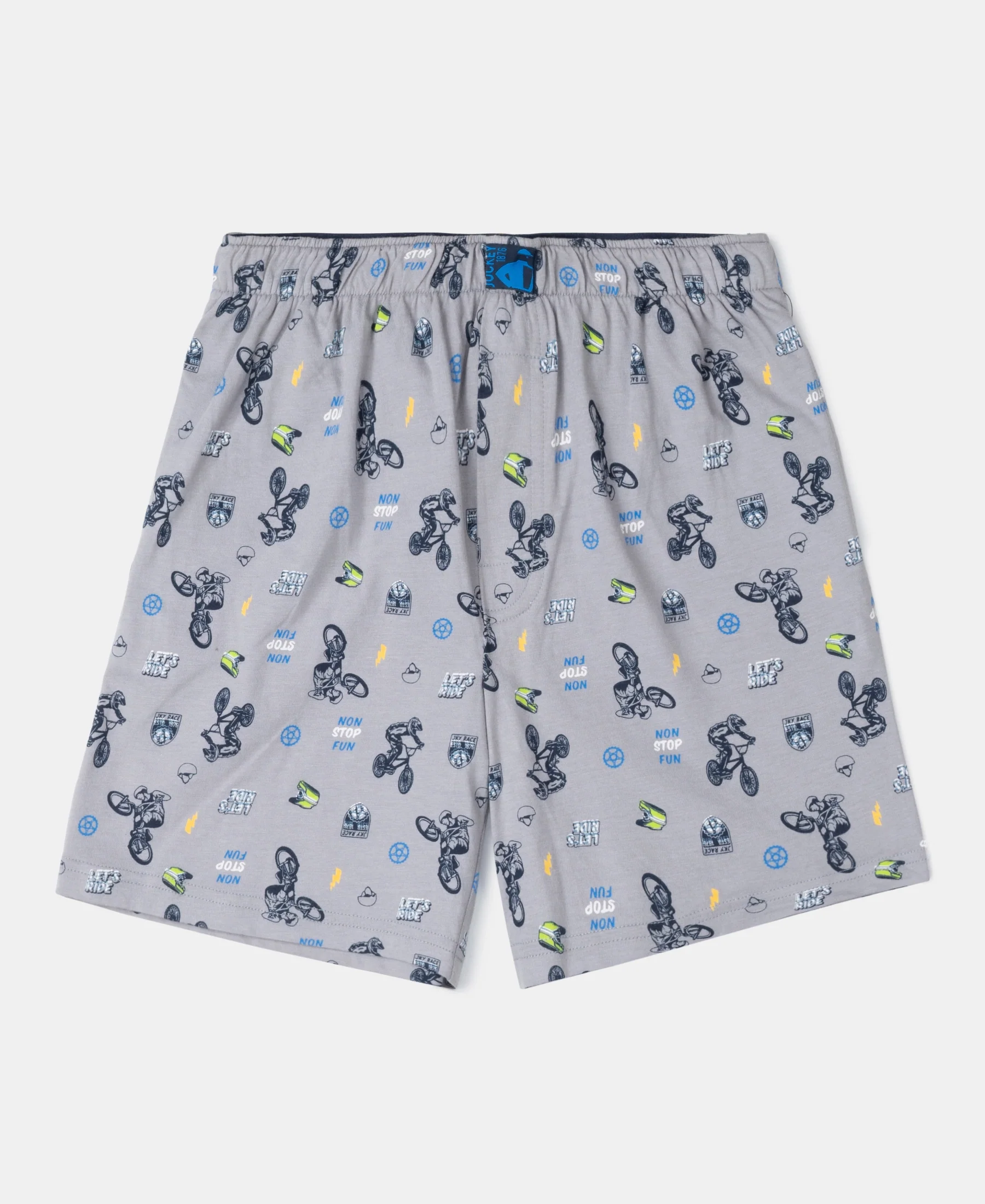 Super Combed Cotton Printed Boxer Shorts with Side Pockets - Chili Pepper & Monument (Pack of 2) - Image 4