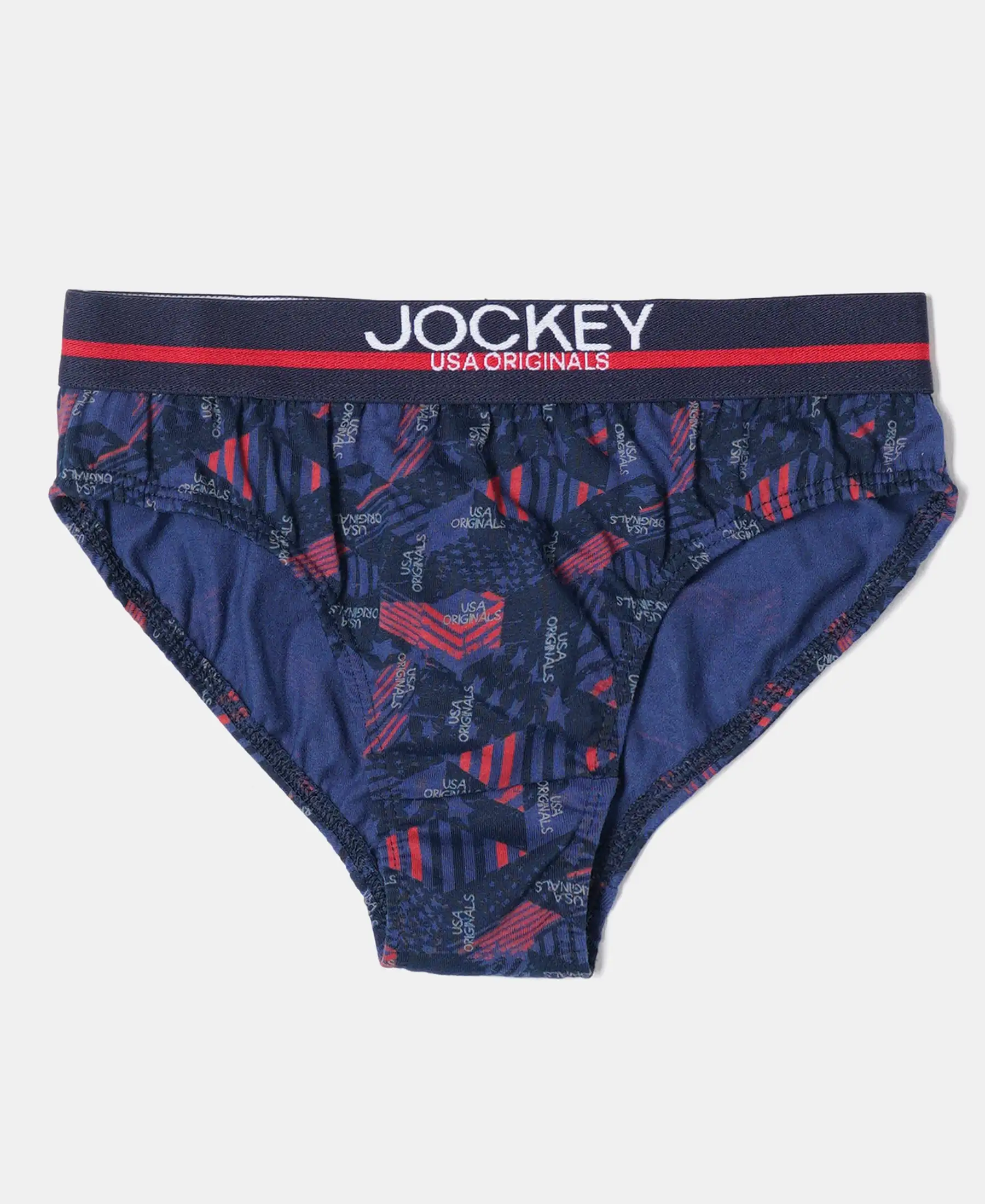 Super Combed Cotton Printed Brief with Ultrasoft Waistband - Assorted Prints (Pack of 2) - Image 3