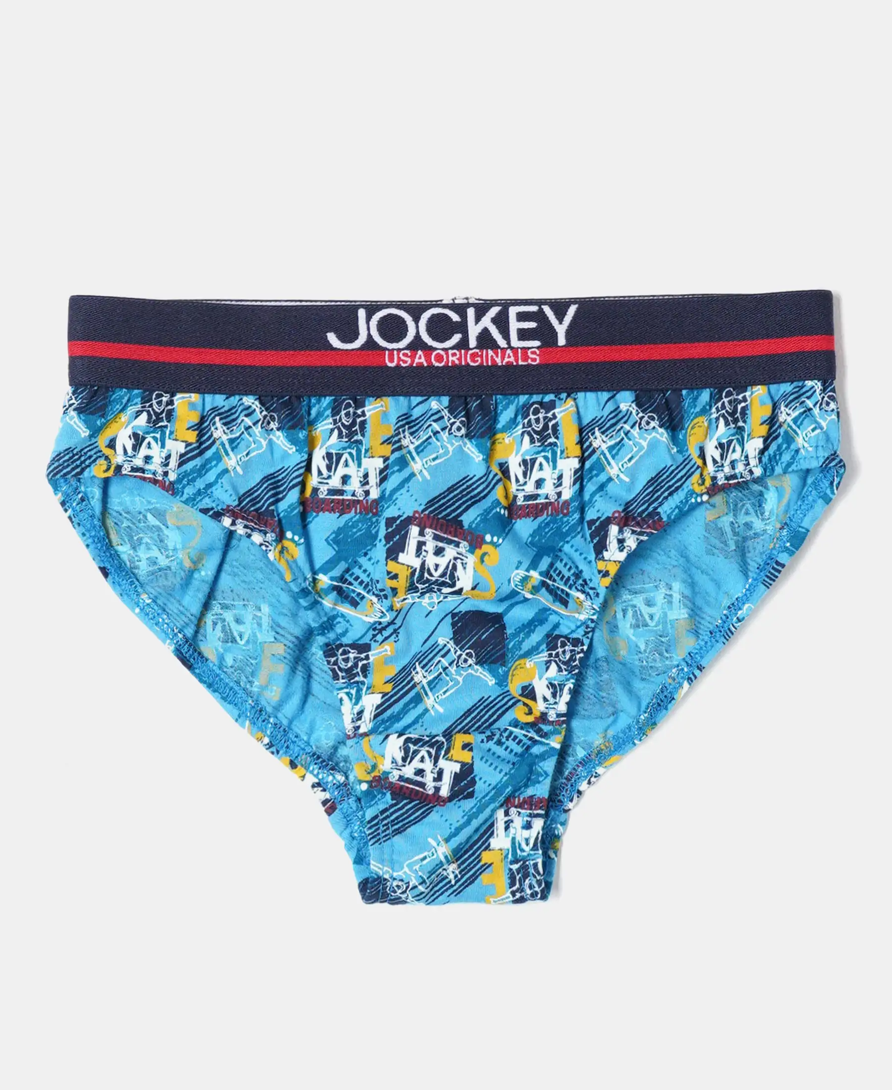 Super Combed Cotton Printed Brief with Ultrasoft Waistband - Assorted Prints (Pack of 2) - Image 7