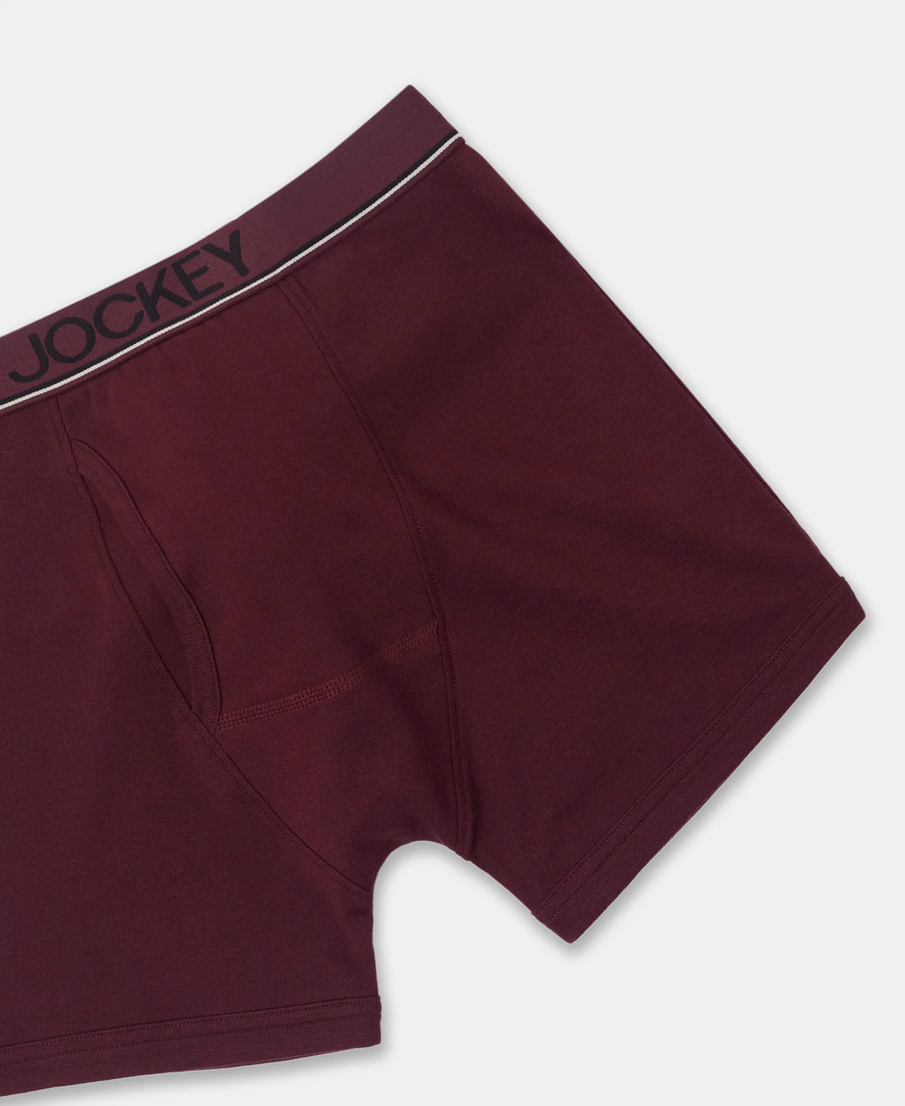 Super Combed Cotton Rib Solid Boxer Brief with Ultrasoft and Durable Waistband - Port Royale - Image 8