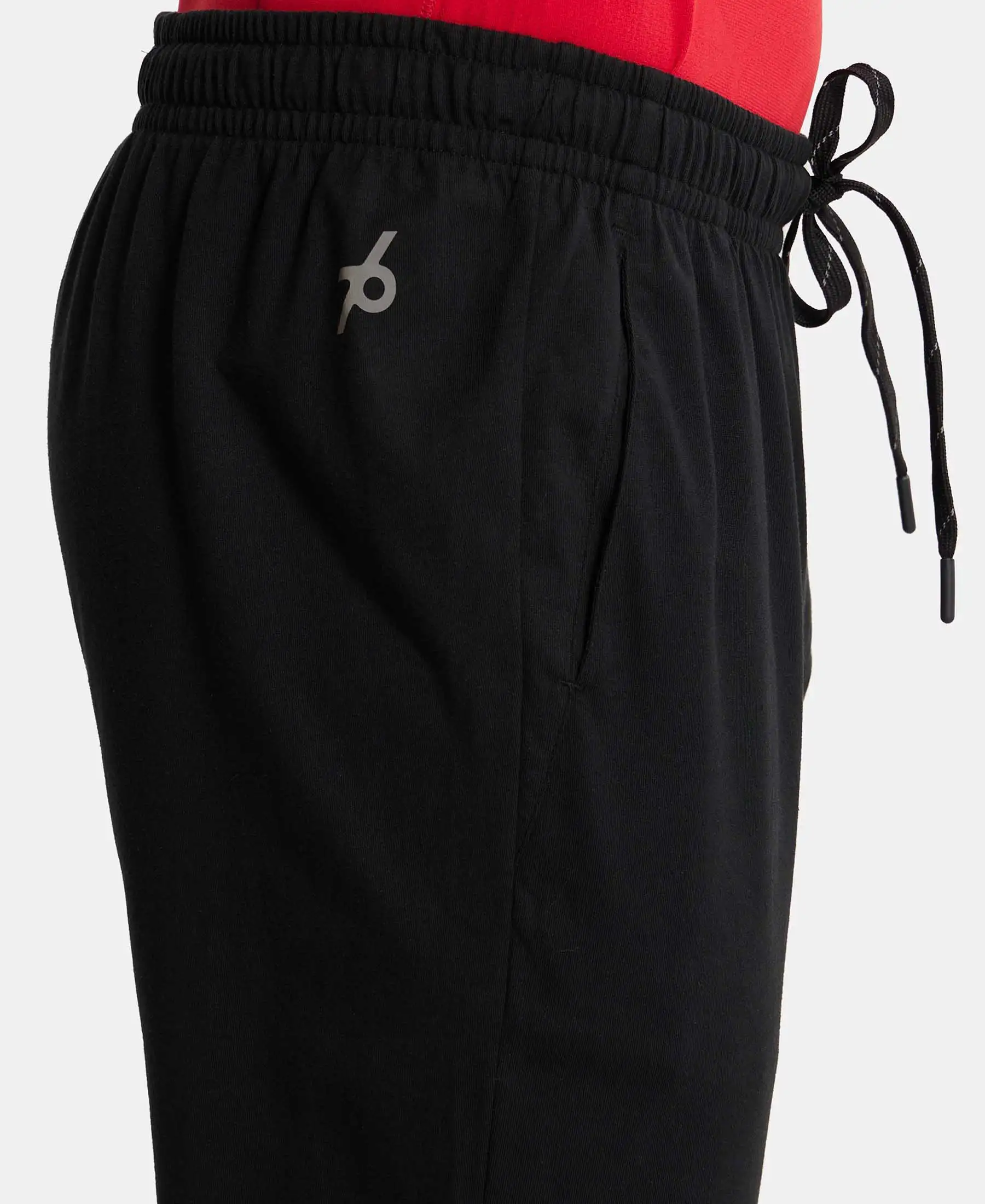 Super Combed Cotton Rich Jogger with StayFresh Treatment - Black - Image 7