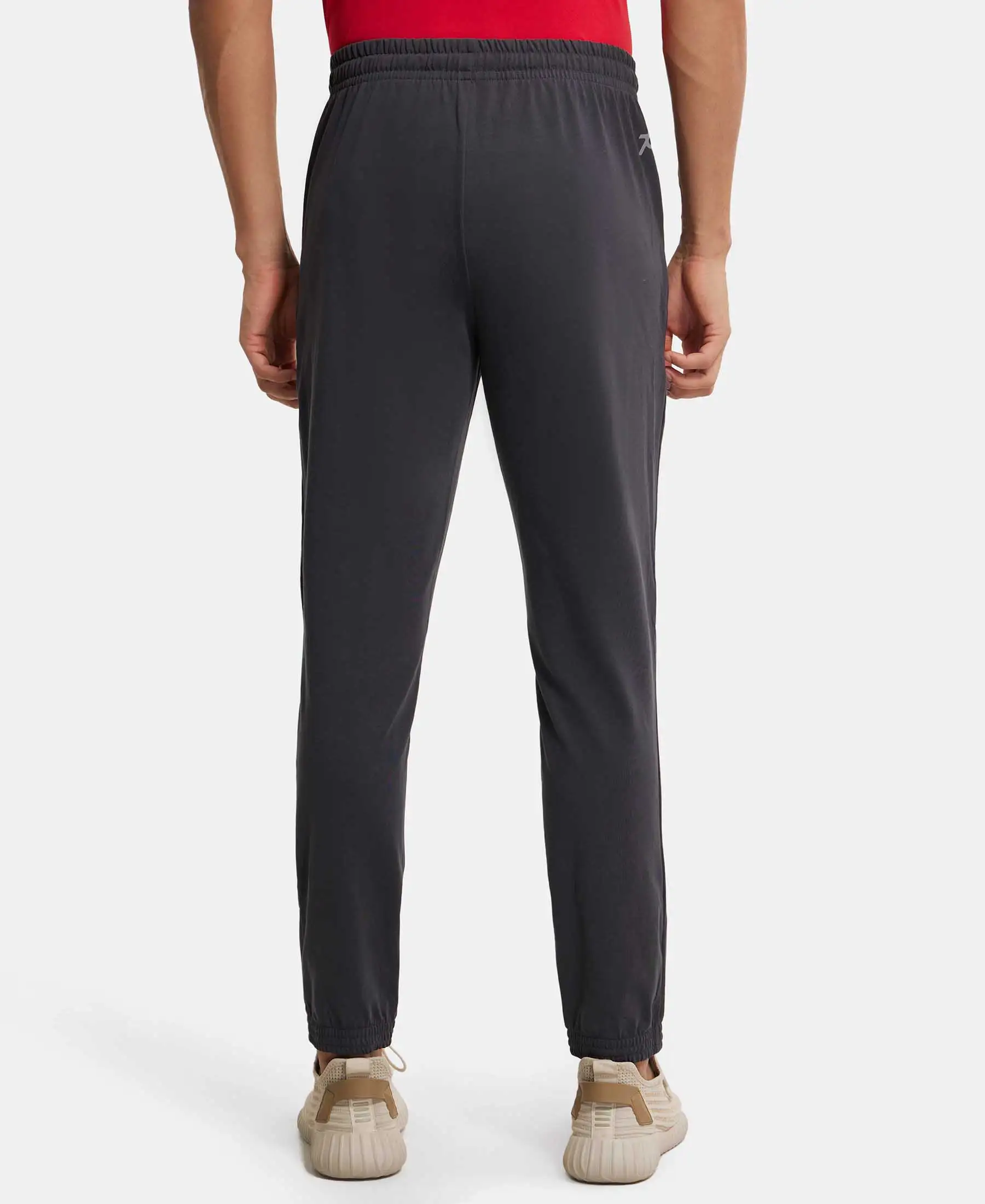 Super Combed Cotton Rich Jogger with StayFresh Treatment - Graphite - Image 3