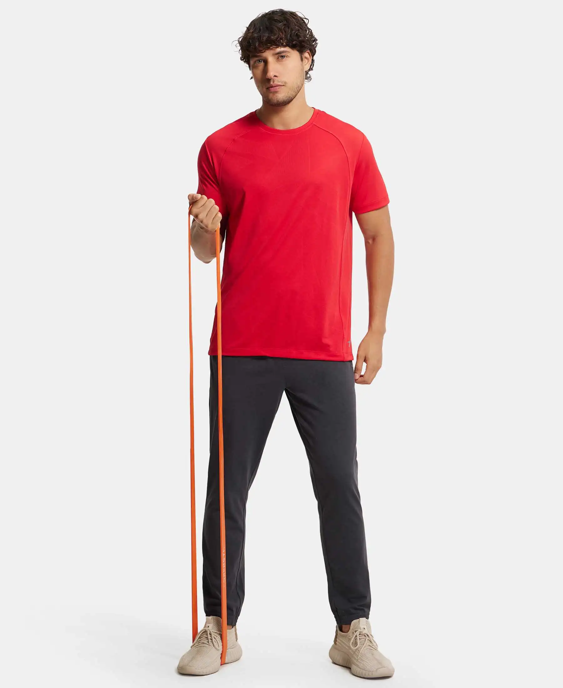 Super Combed Cotton Rich Jogger with StayFresh Treatment - Graphite - Image 6