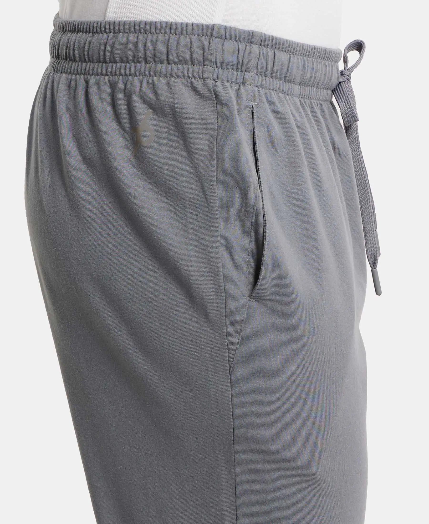 Super Combed Cotton Rich Jogger with StayFresh Treatment - Performance Grey - Image 7