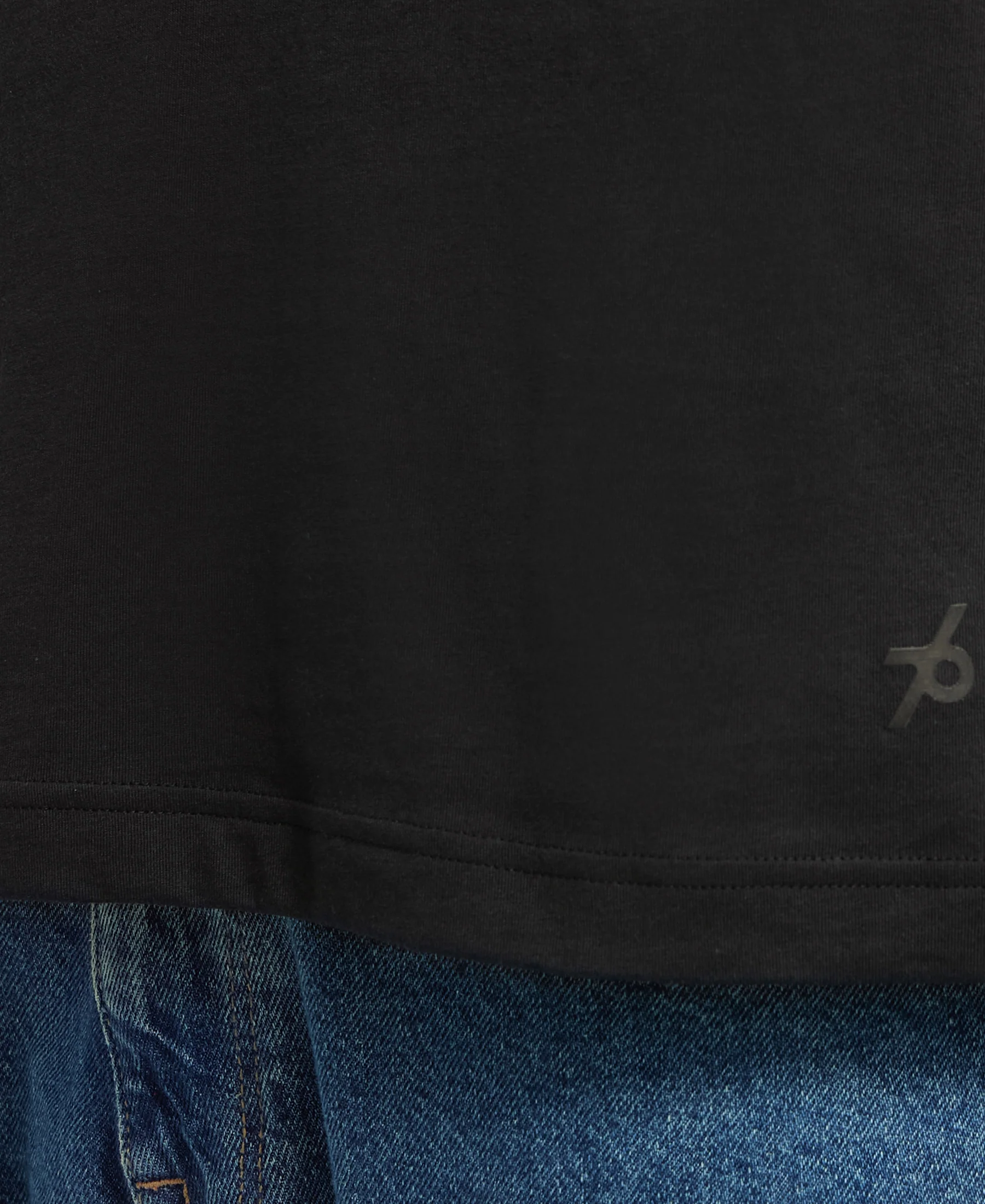 Super Combed Cotton Rich Round Neck Half Sleeve T-Shirt - Black & Navy (Pack of 2) - Image 15