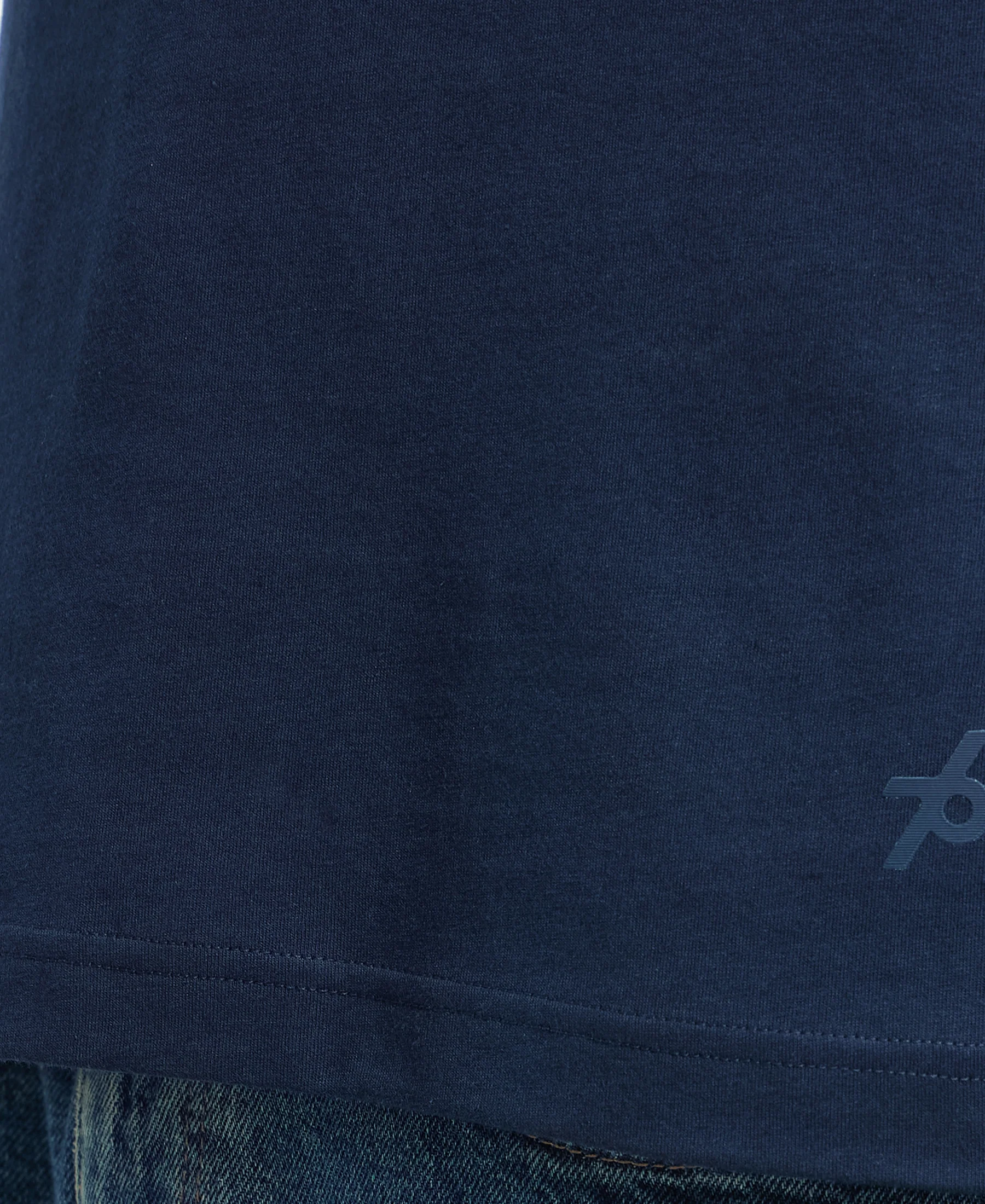 Super Combed Cotton Rich Round Neck Half Sleeve T-Shirt - Black & Navy (Pack of 2) - Image 16