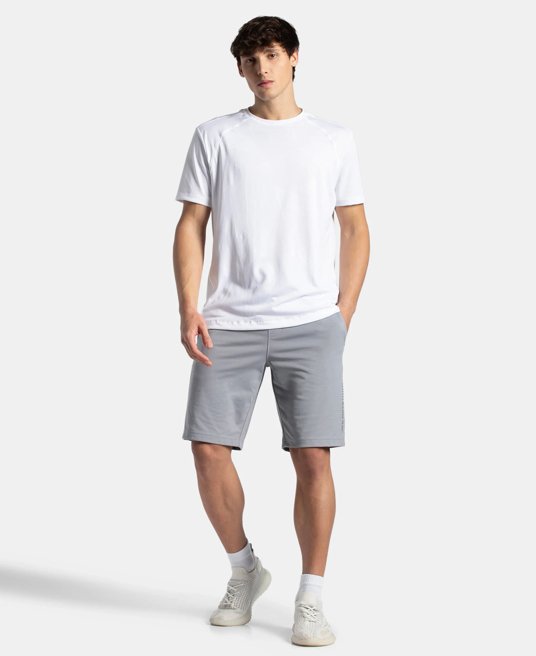 Super Combed Cotton Rich Shorts with StayFresh Treatment - Weathervane - Image 4