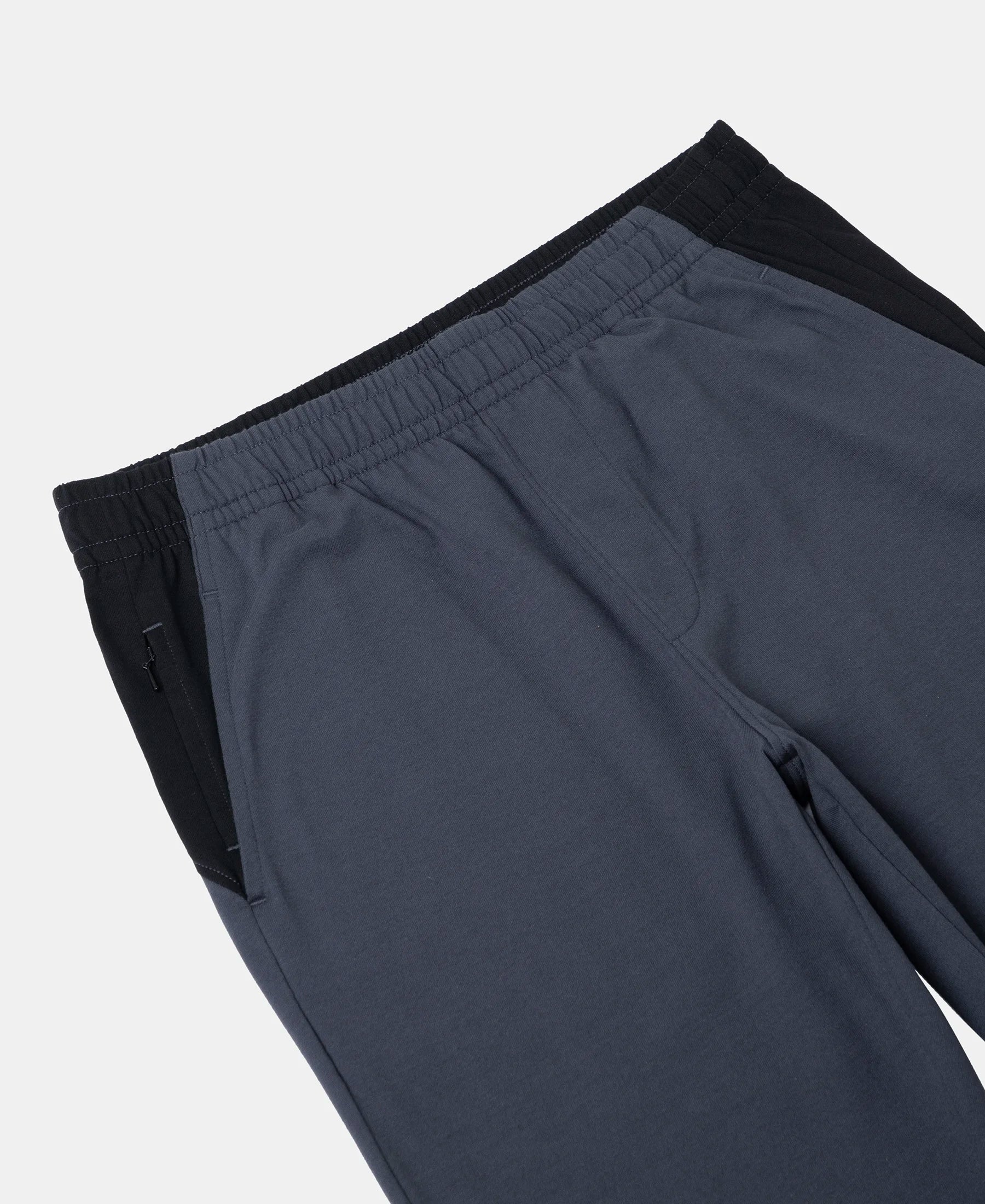 Super Combed Cotton Rich Slim Fit Trackpant with Zipper Media Pocket - Graphite - Image 9