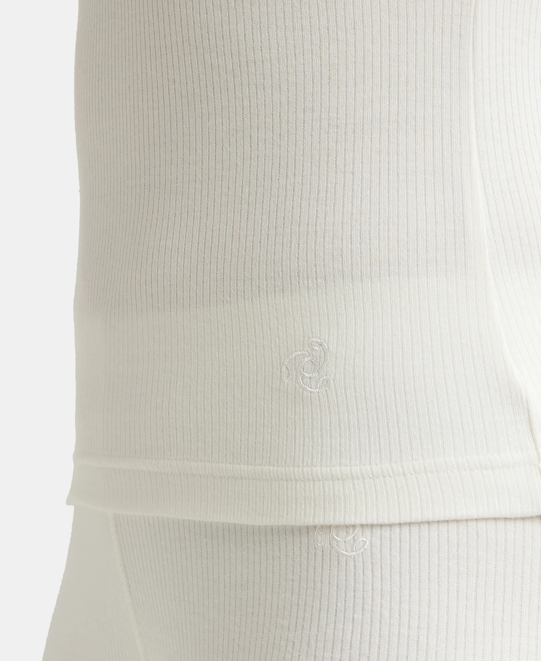 Extra Warmth Super Combed Cotton Rich Thermal Camisole with StayWarm Technology - Off White - Image 7