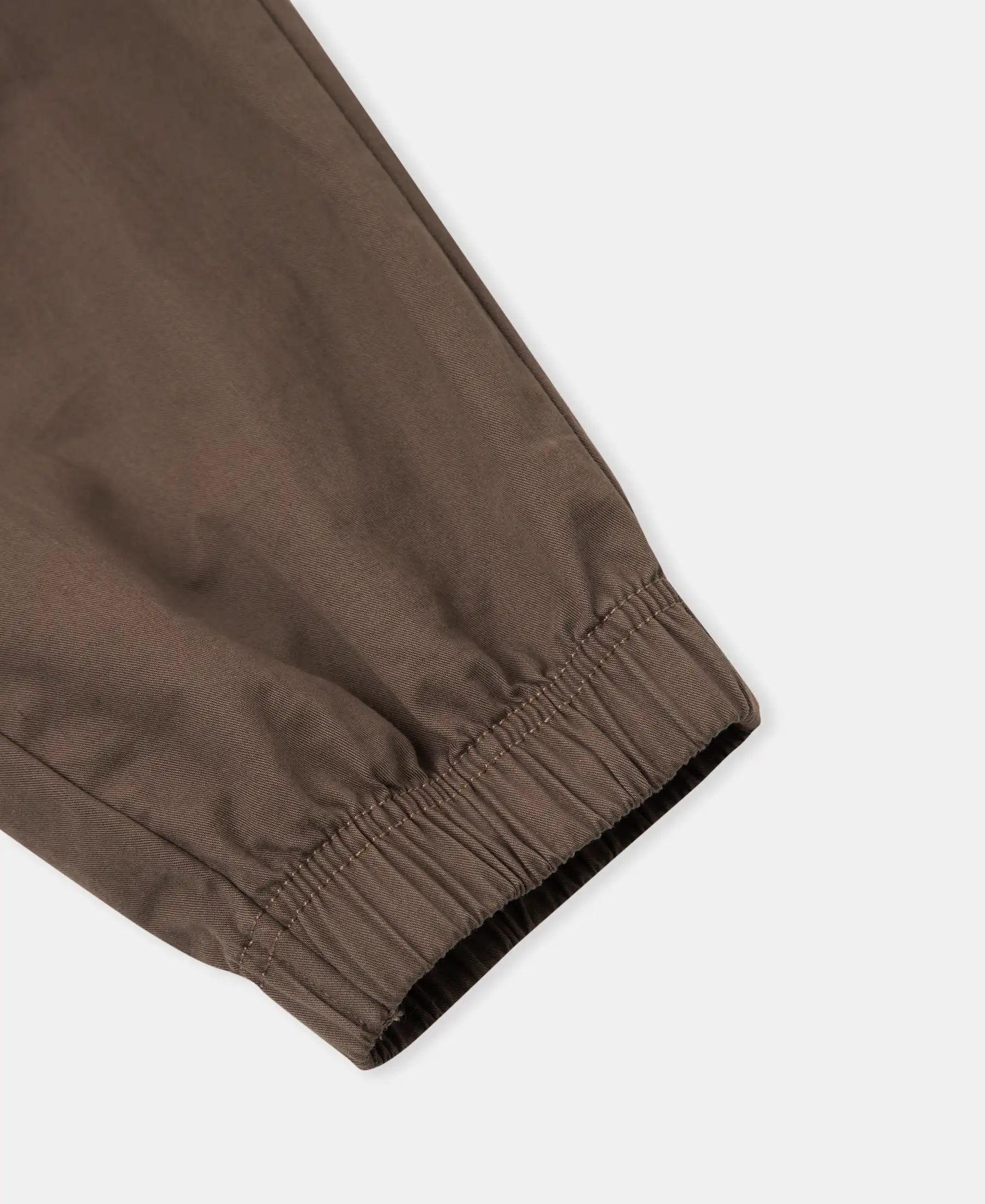 Super Combed Cotton Woven Regular Fit Cargo Jogger with Seven Pockets - Dark Khaki - Image 9